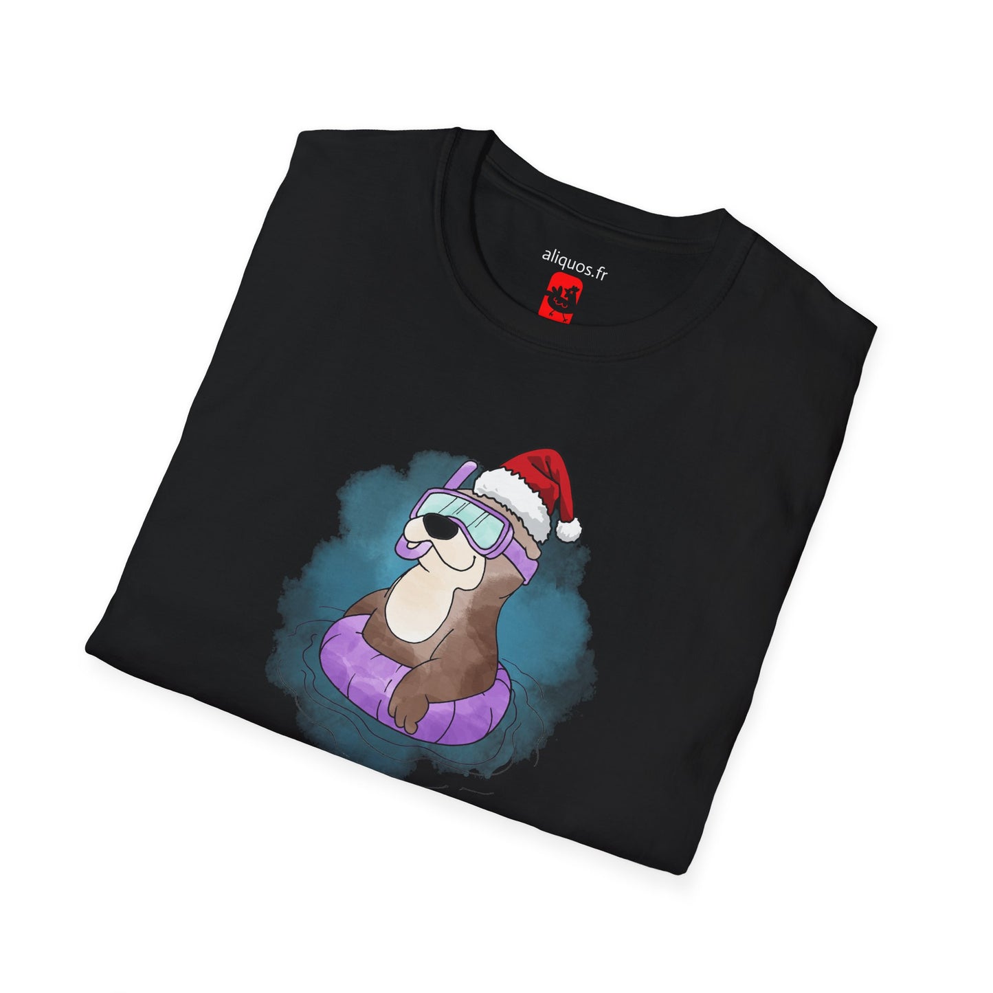 Unisex T-Shirt - Christmas Otter 4