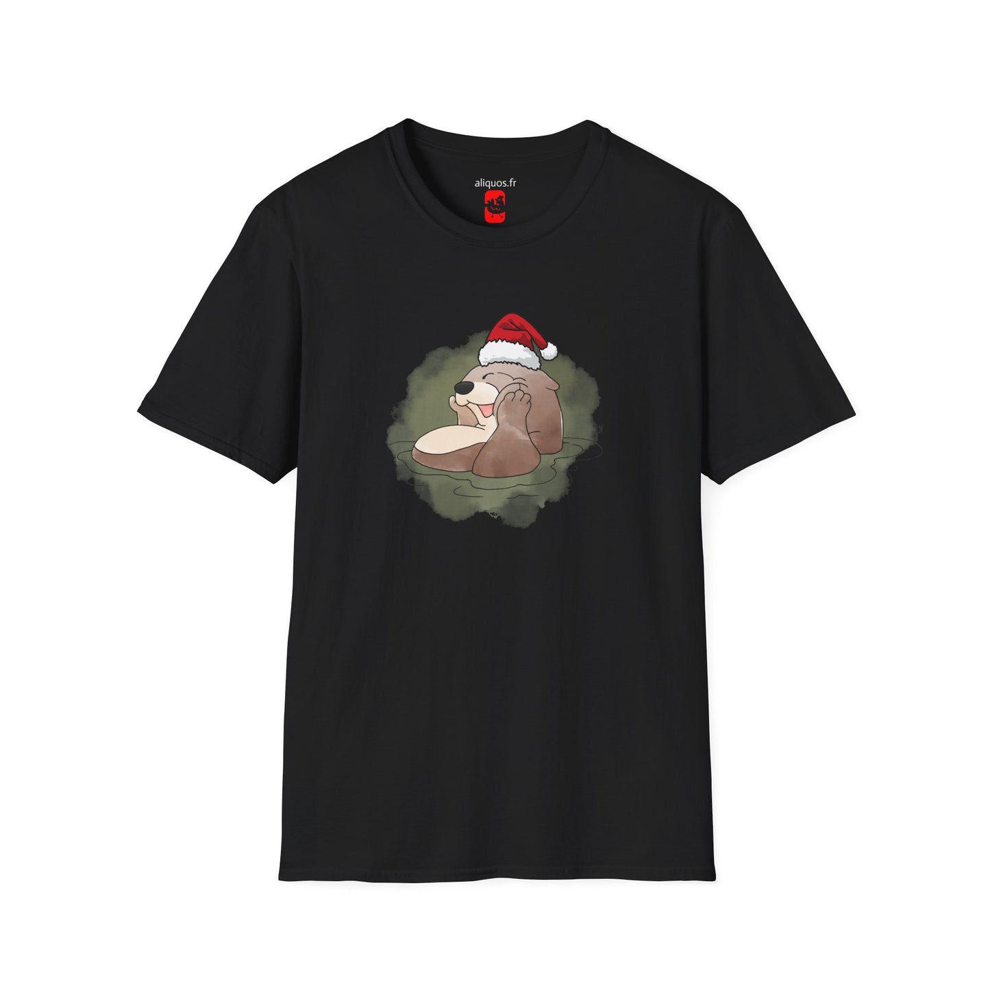 Unisex T-Shirt - Christmas Otter 7