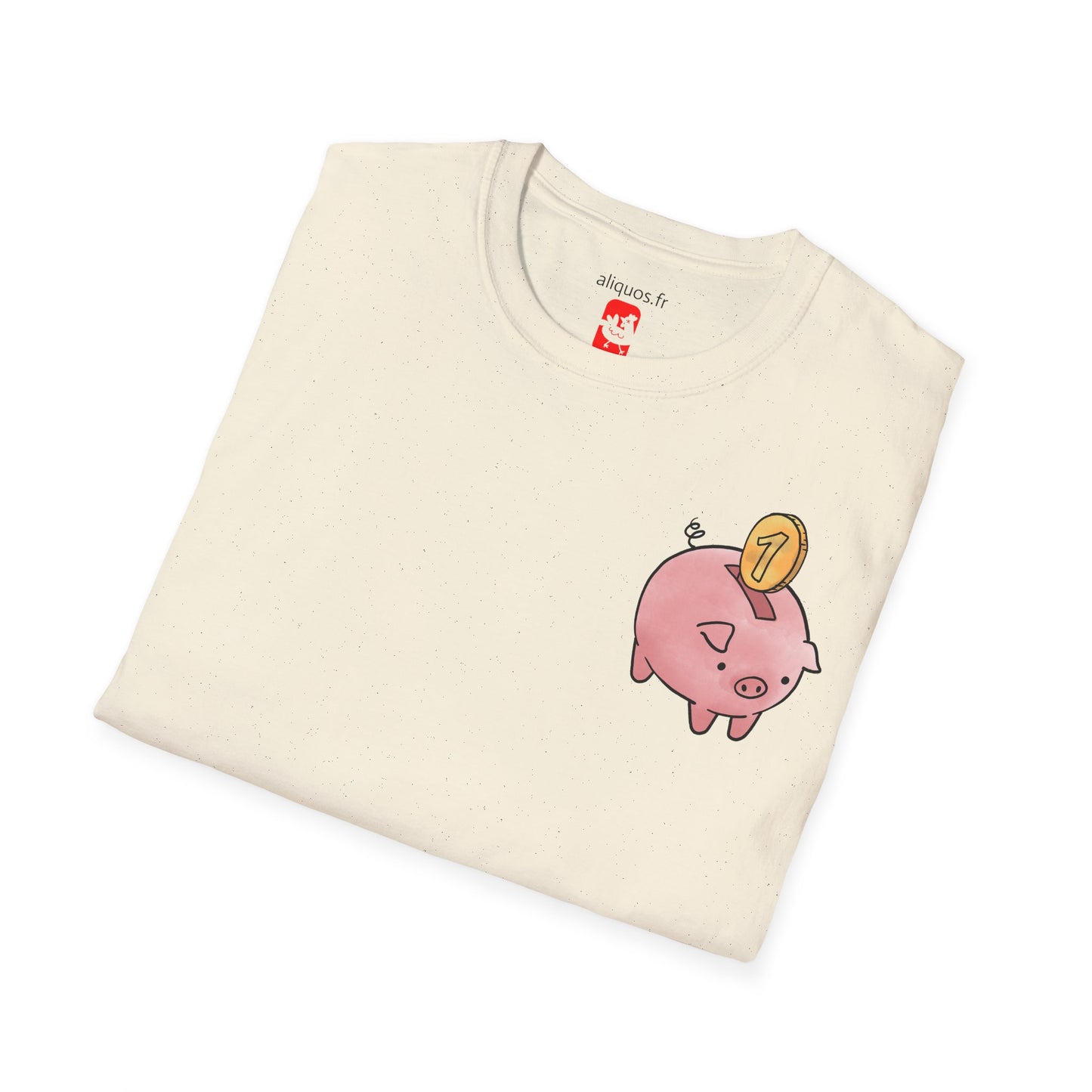 Unisex T-Shirt - Piggy Bank -  Aliquos