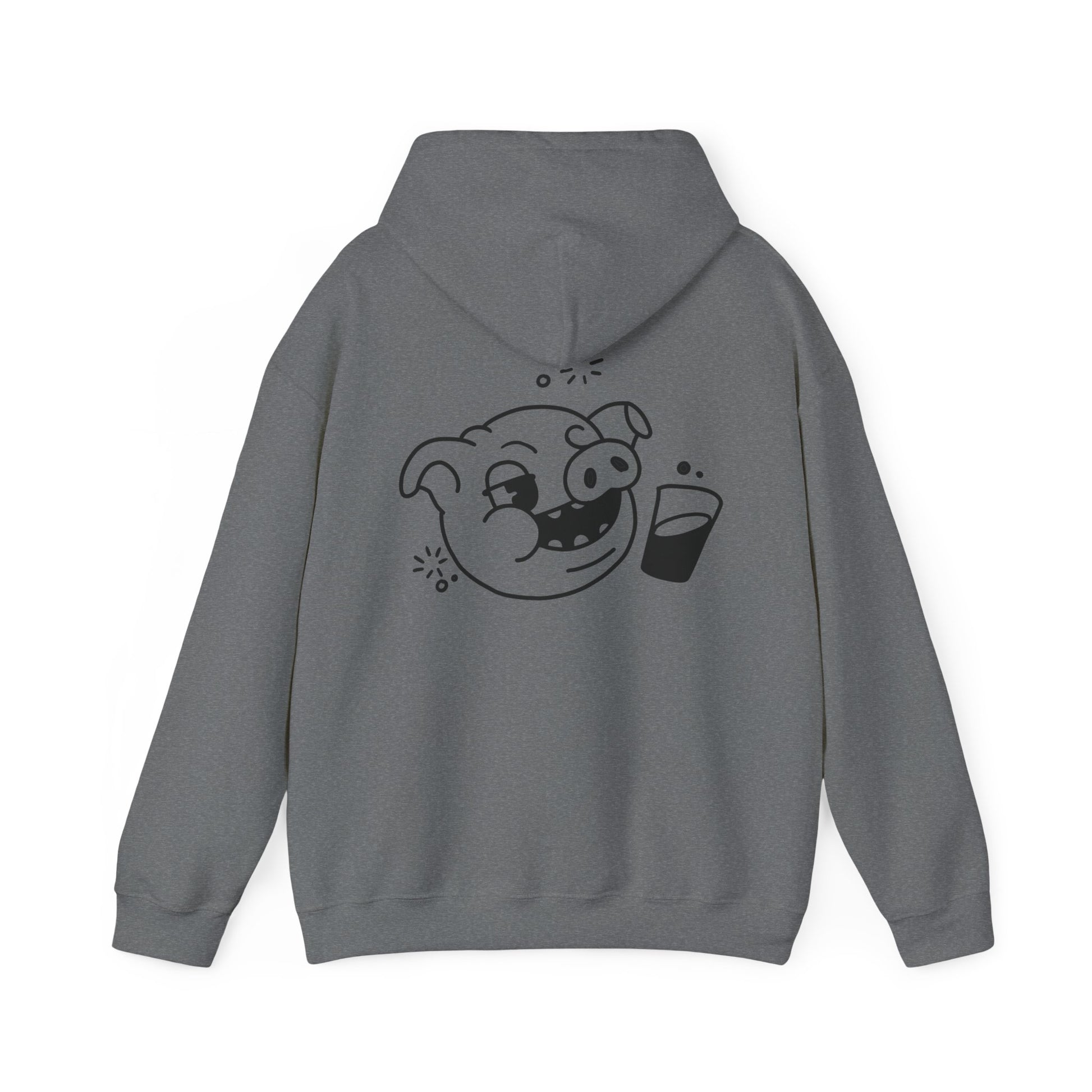 Drunken Piggy Unisex Hooded Sweatshirt - ALIQUOS