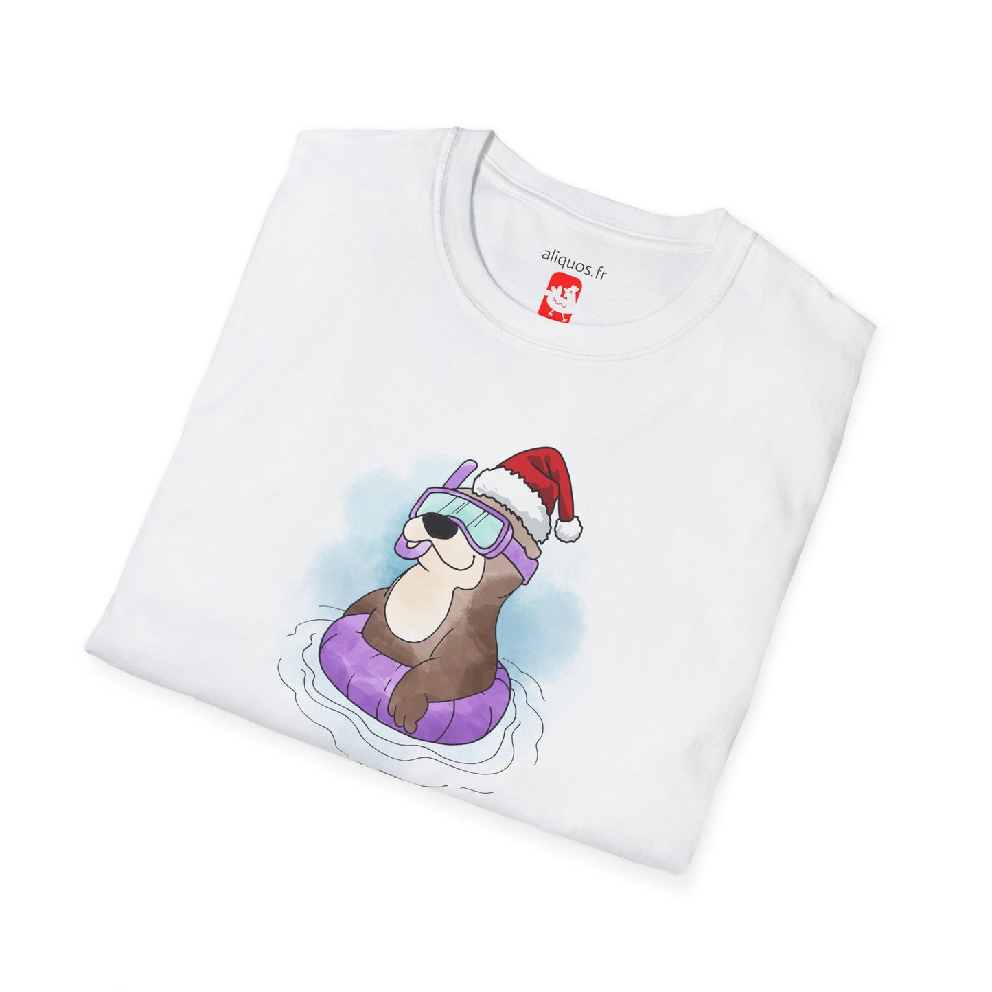 Unisex T-Shirt - Christmas Otter 4