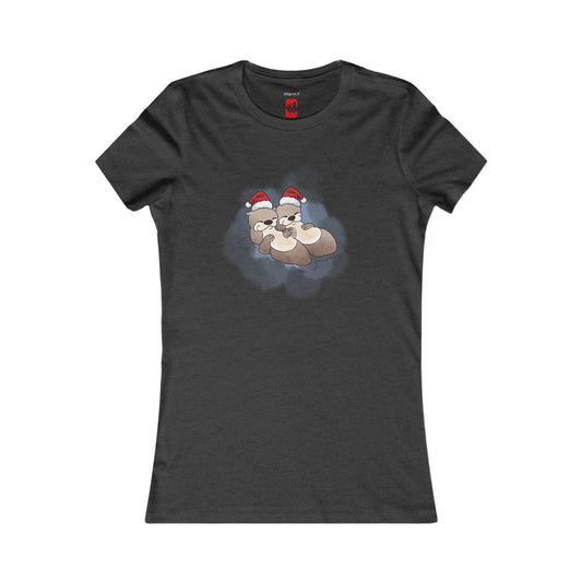 Damen T-Shirt - Weihnachtsotter 8 
