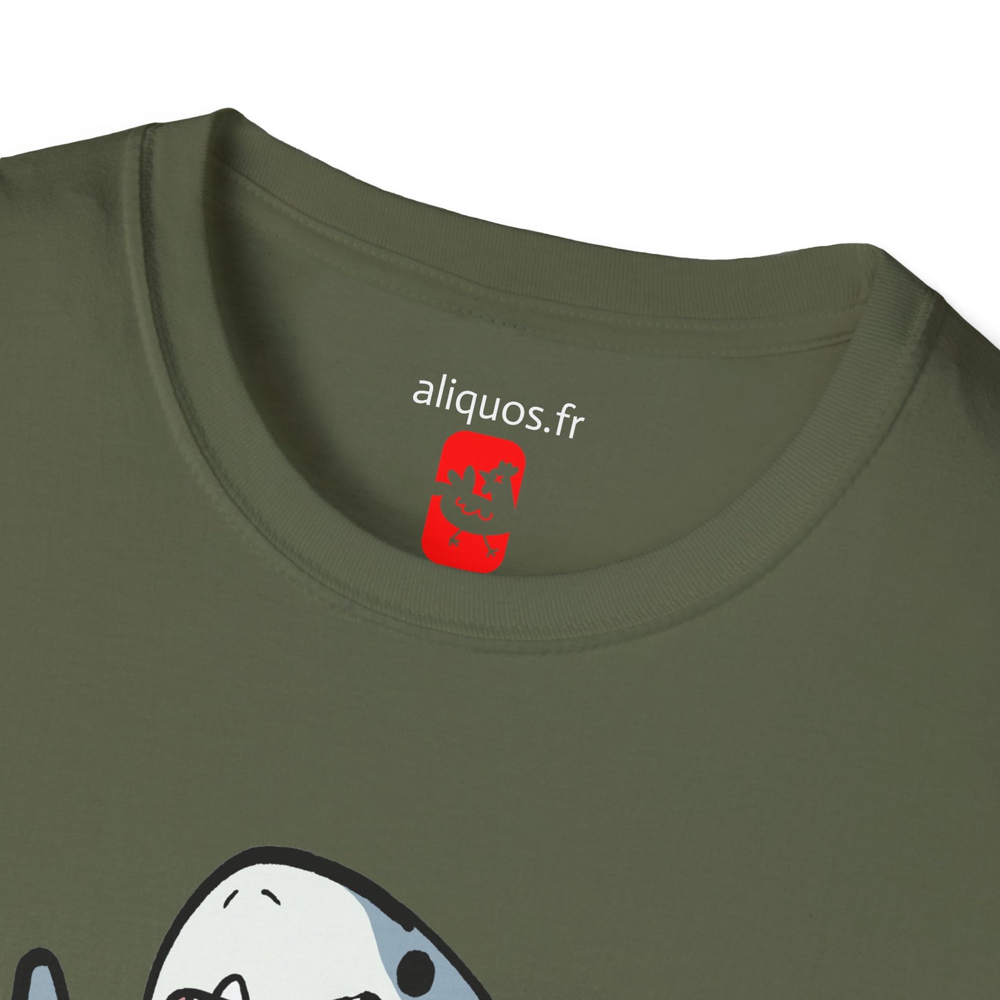 T-shirt unisexe - Requin heureux - Aliquos 
