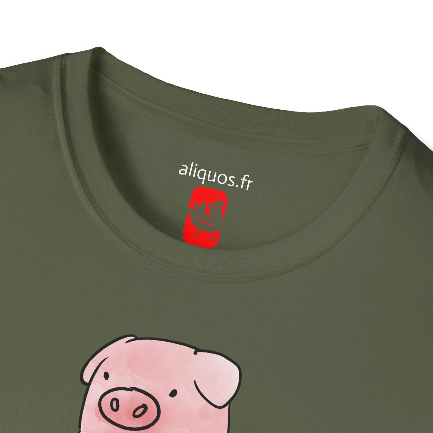 Unisex T-Shirt - Lonely Piggy -  Aliquos