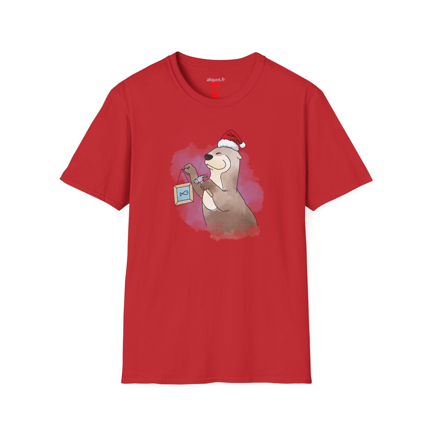 Unisex T-Shirt - Christmas Otter 14