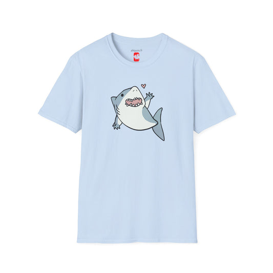 Unisex T-Shirt - Cute Little Shark Wave -  Aliquos
