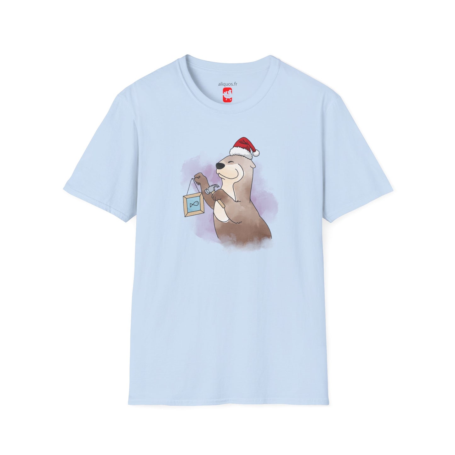 Unisex T-Shirt - Christmas Otter 14