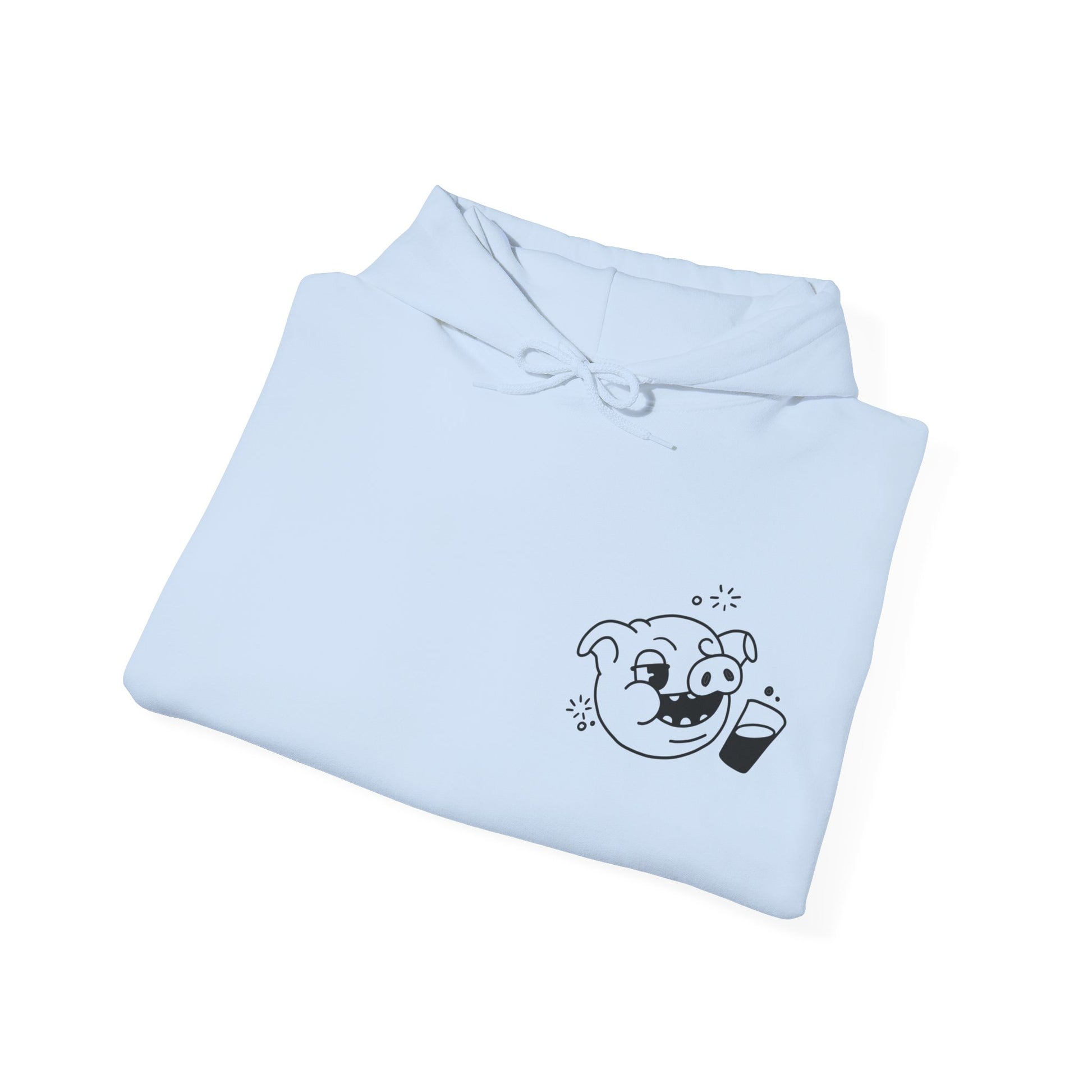 Drunken Piggy Unisex Hooded Sweatshirt - ALIQUOS