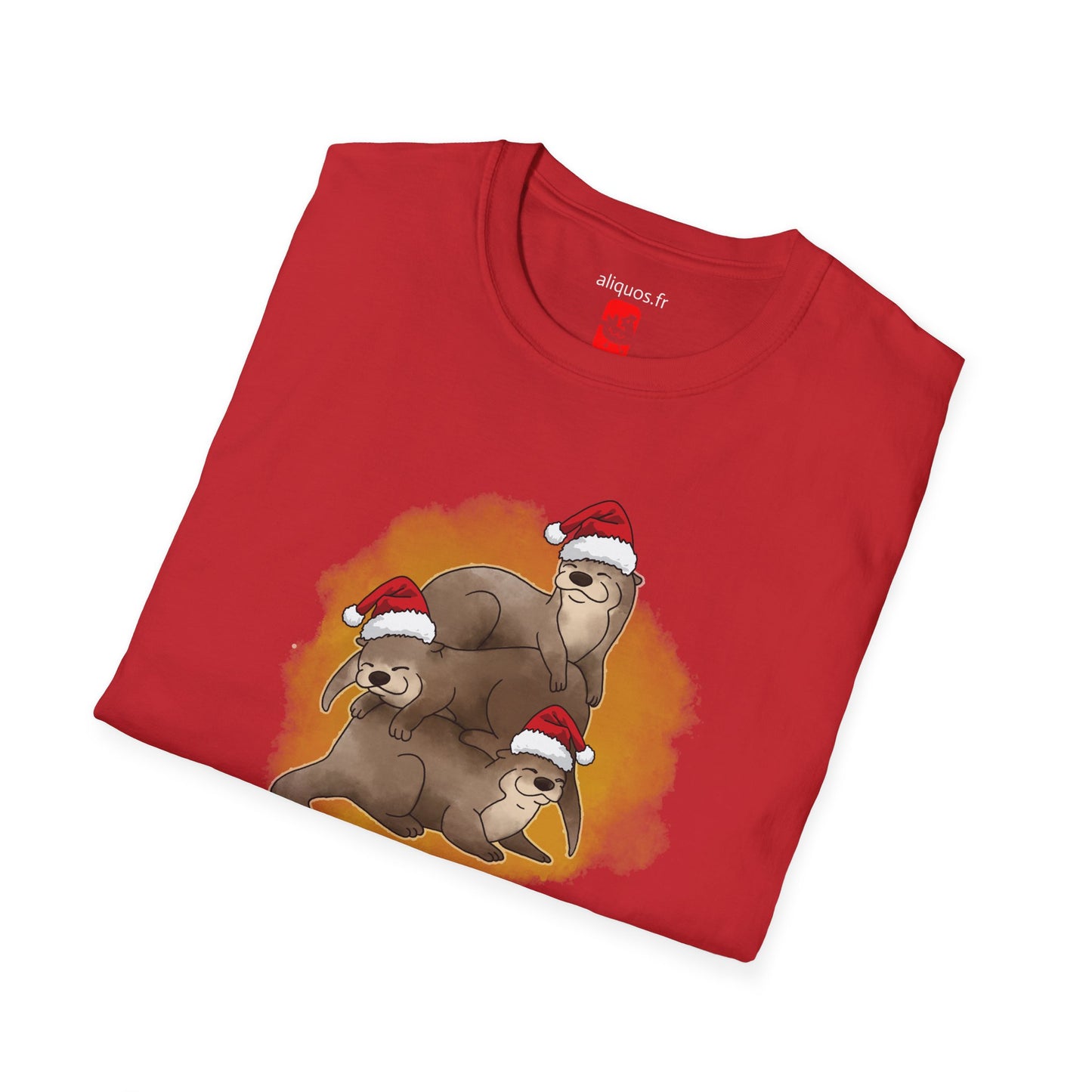 Unisex T-Shirt - Christmas Otter 12