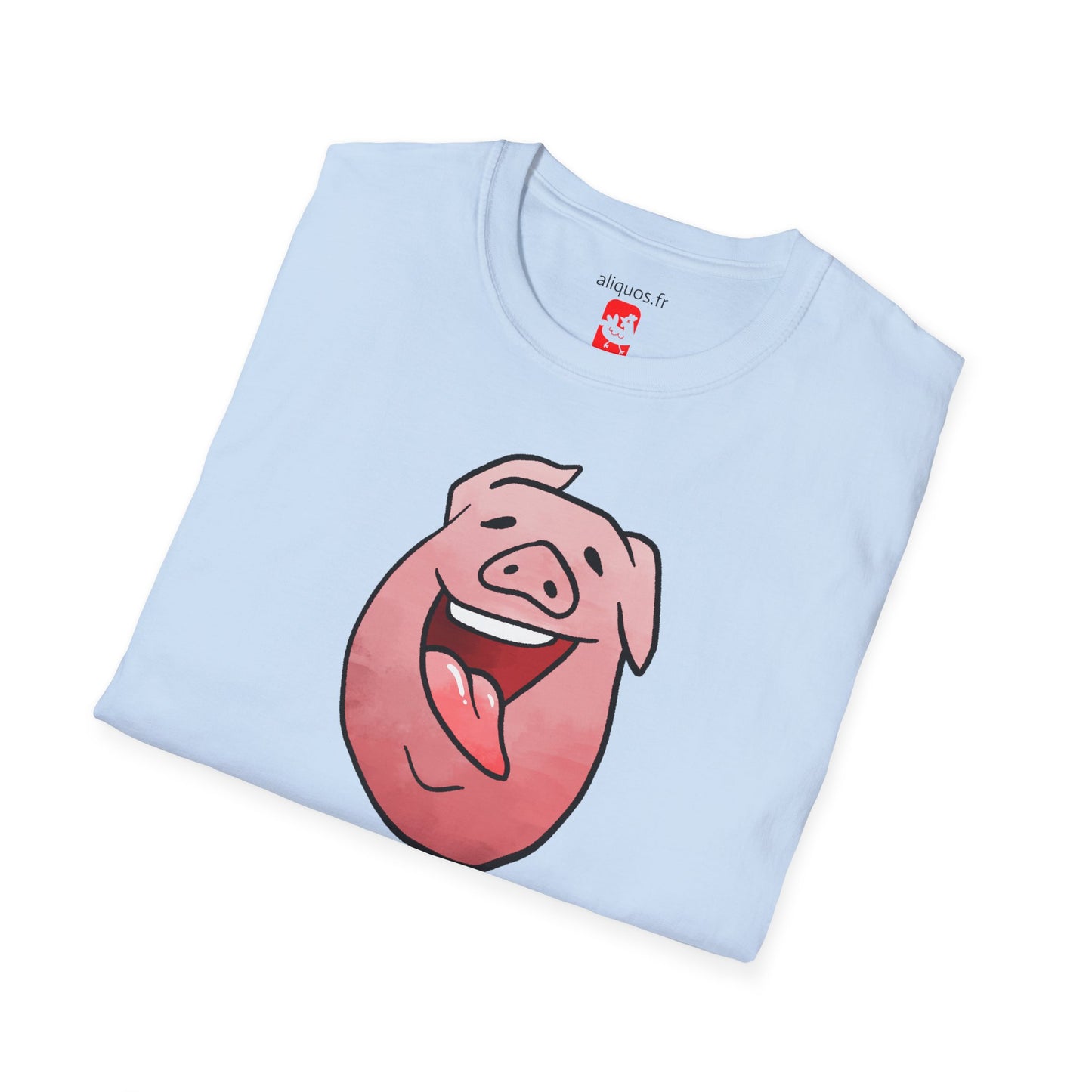 Unisex T-Shirt - Licky Piggy -  Aliquos