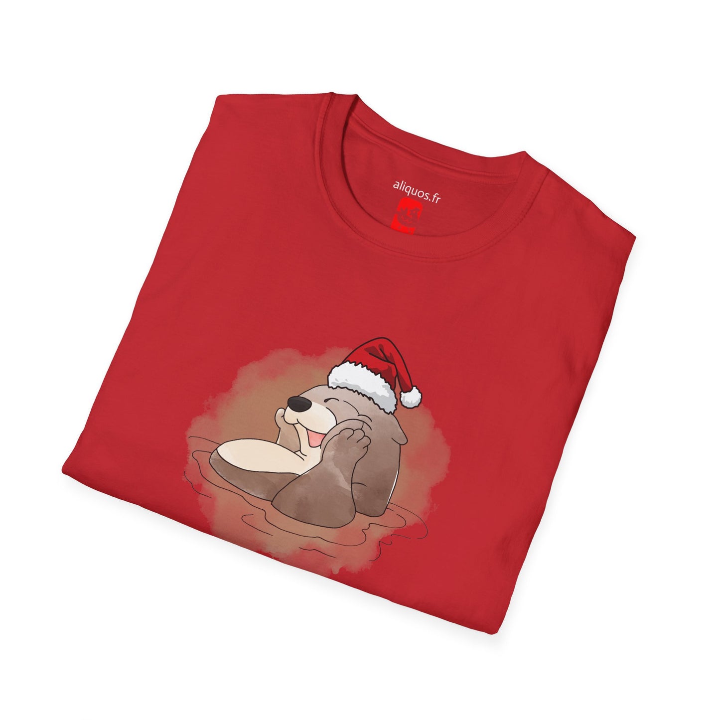 Unisex T-Shirt - Christmas Otter 7