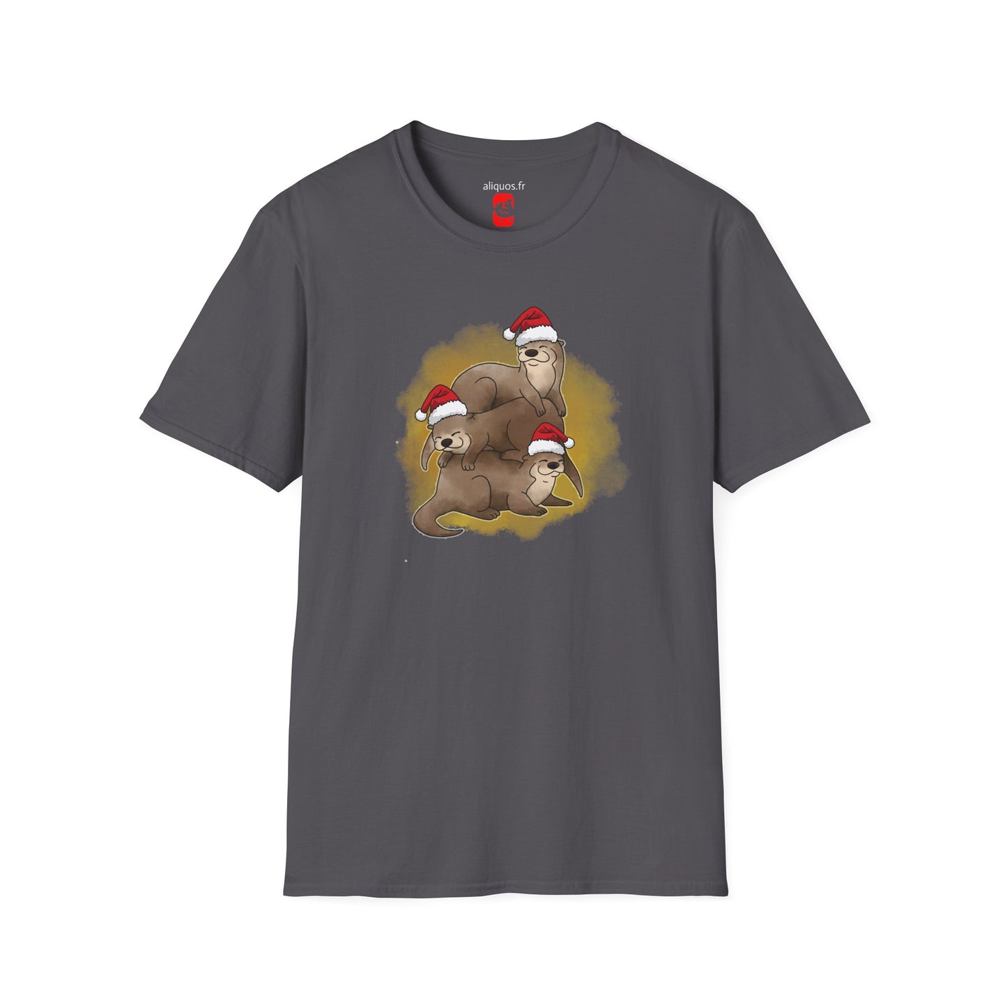 Unisex T-Shirt - Christmas Otter 12