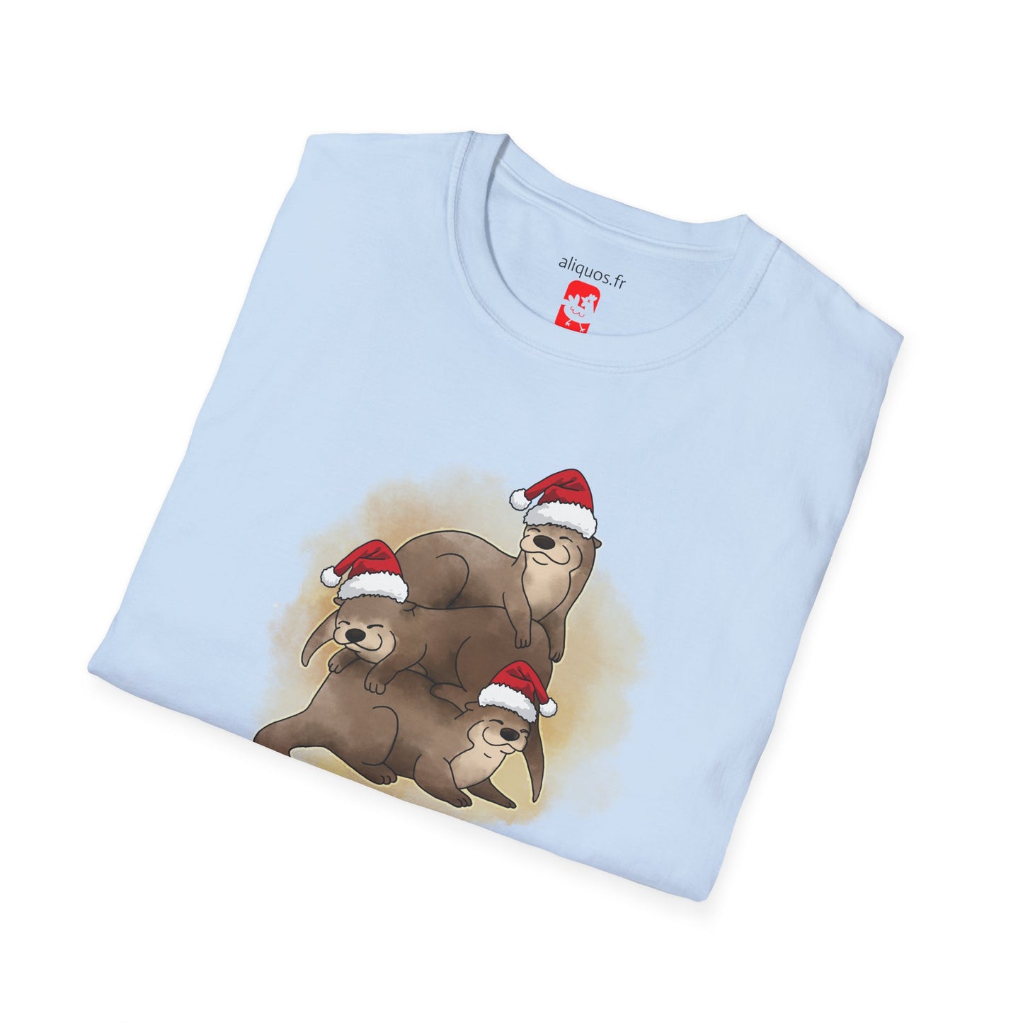Unisex T-Shirt - Christmas Otter 12