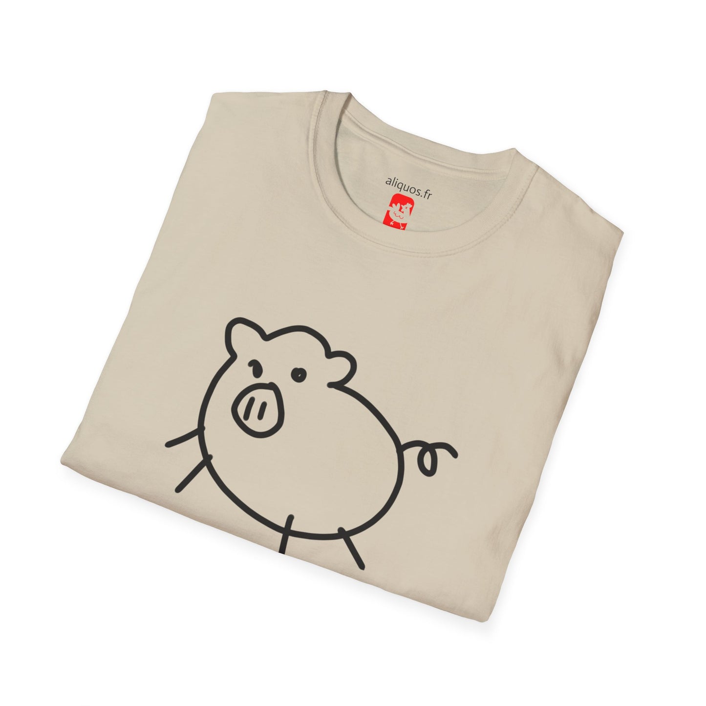 Unisex T-Shirt - Pig Fan Art -  Aliquos