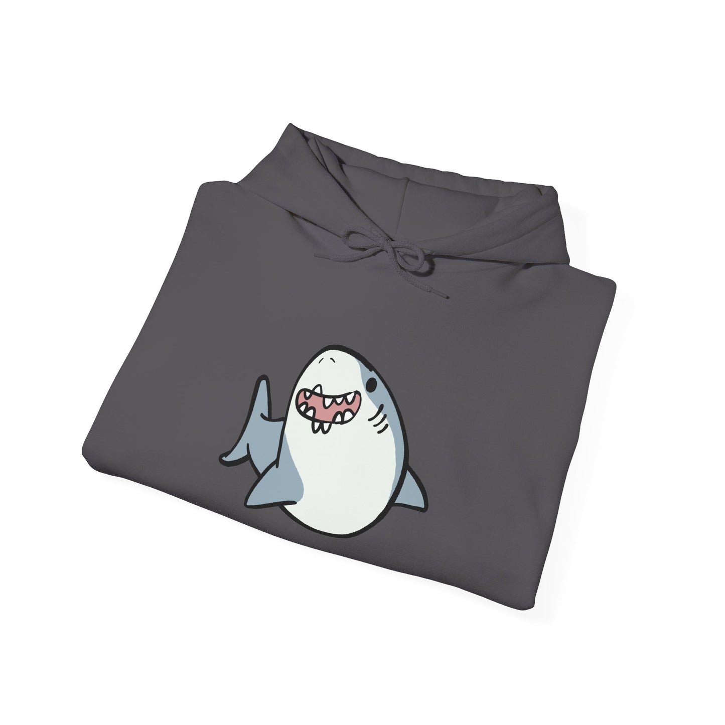 Sweat à capuche unisexe - Happy Shark - Aliquos 