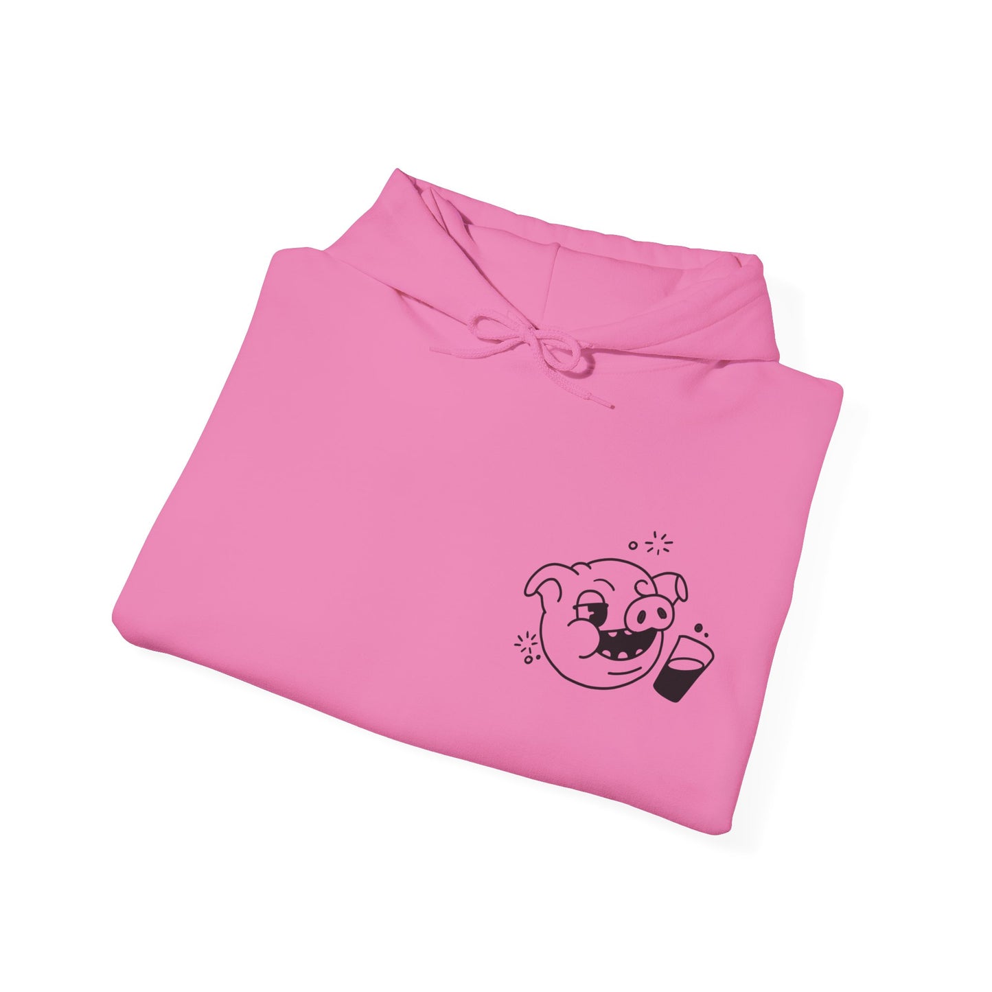 Drunken Piggy Unisex Hooded Sweatshirt - ALIQUOS