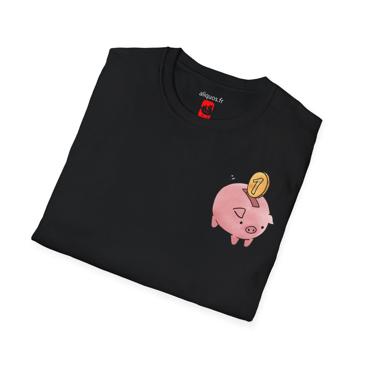 Unisex T-Shirt - Piggy Bank -  Aliquos