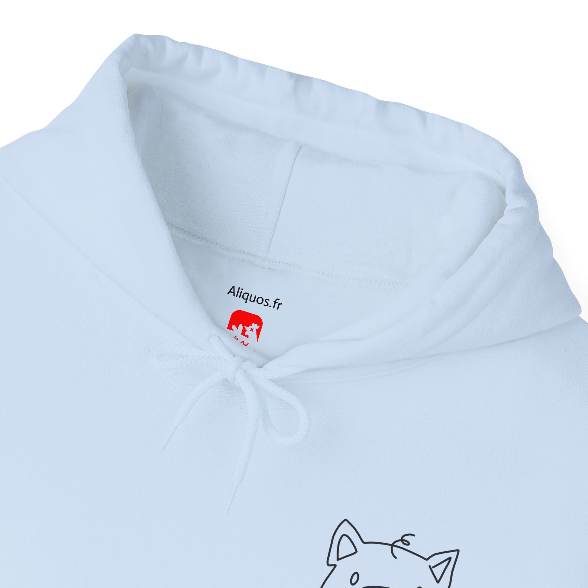 Piggy Face Unisex Hooded Sweatshirt - ALIQUOS