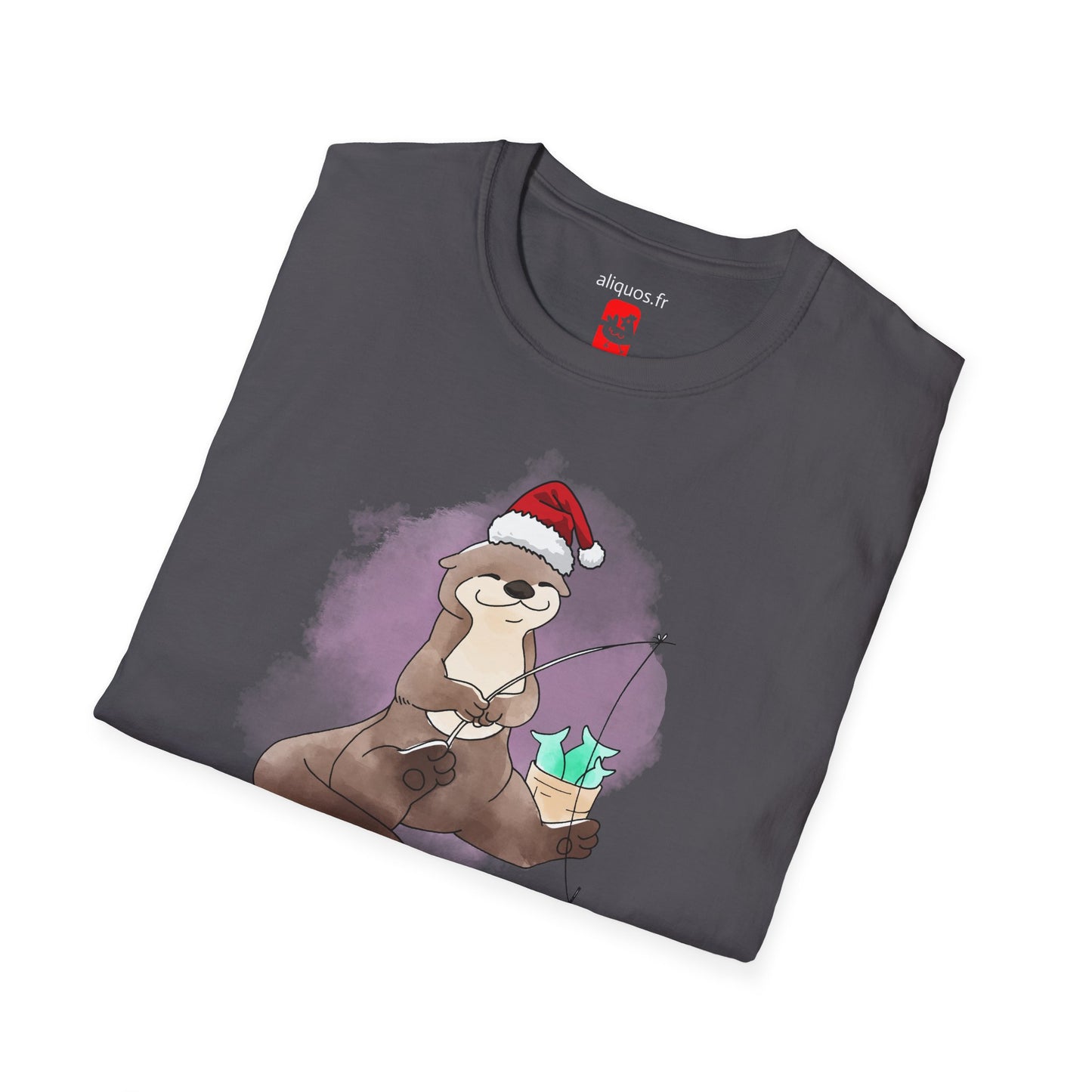 Unisex T-Shirt - Christmas Otter 6