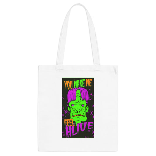 Tote Bag - Frankenstein Monster Design - ALIQUOS