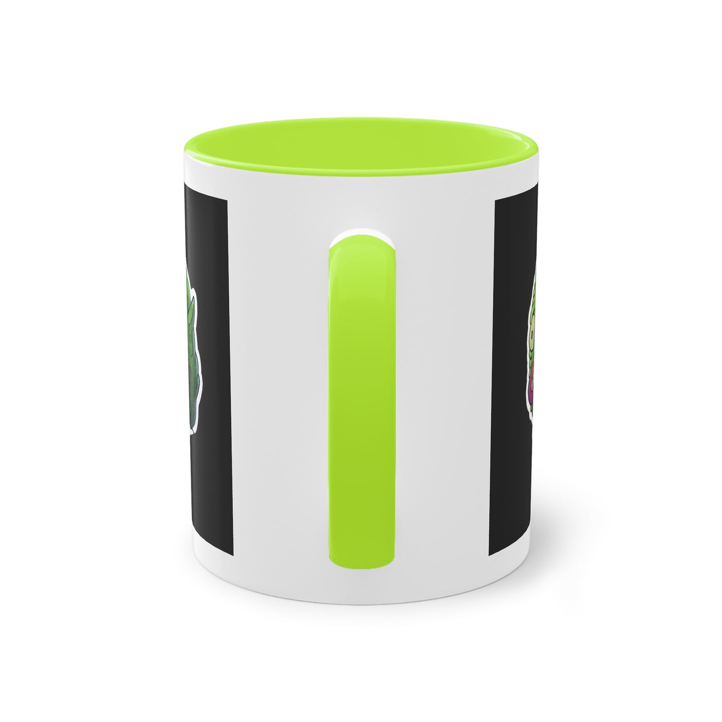 Two Tone Mug - Water Monster Design - ALIQUOS