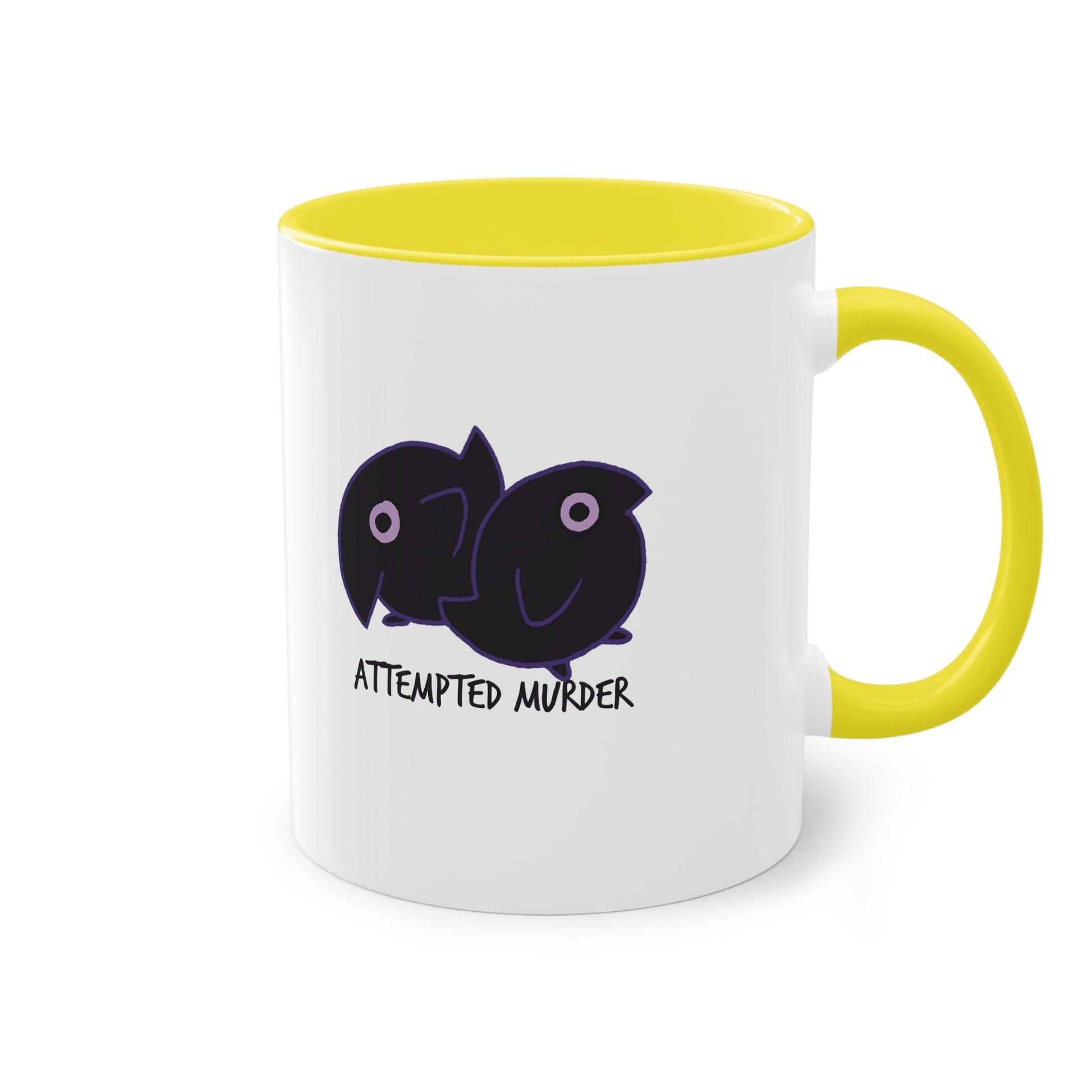 Two Tone Mug - Attempted Murder Design - ALIQUOS