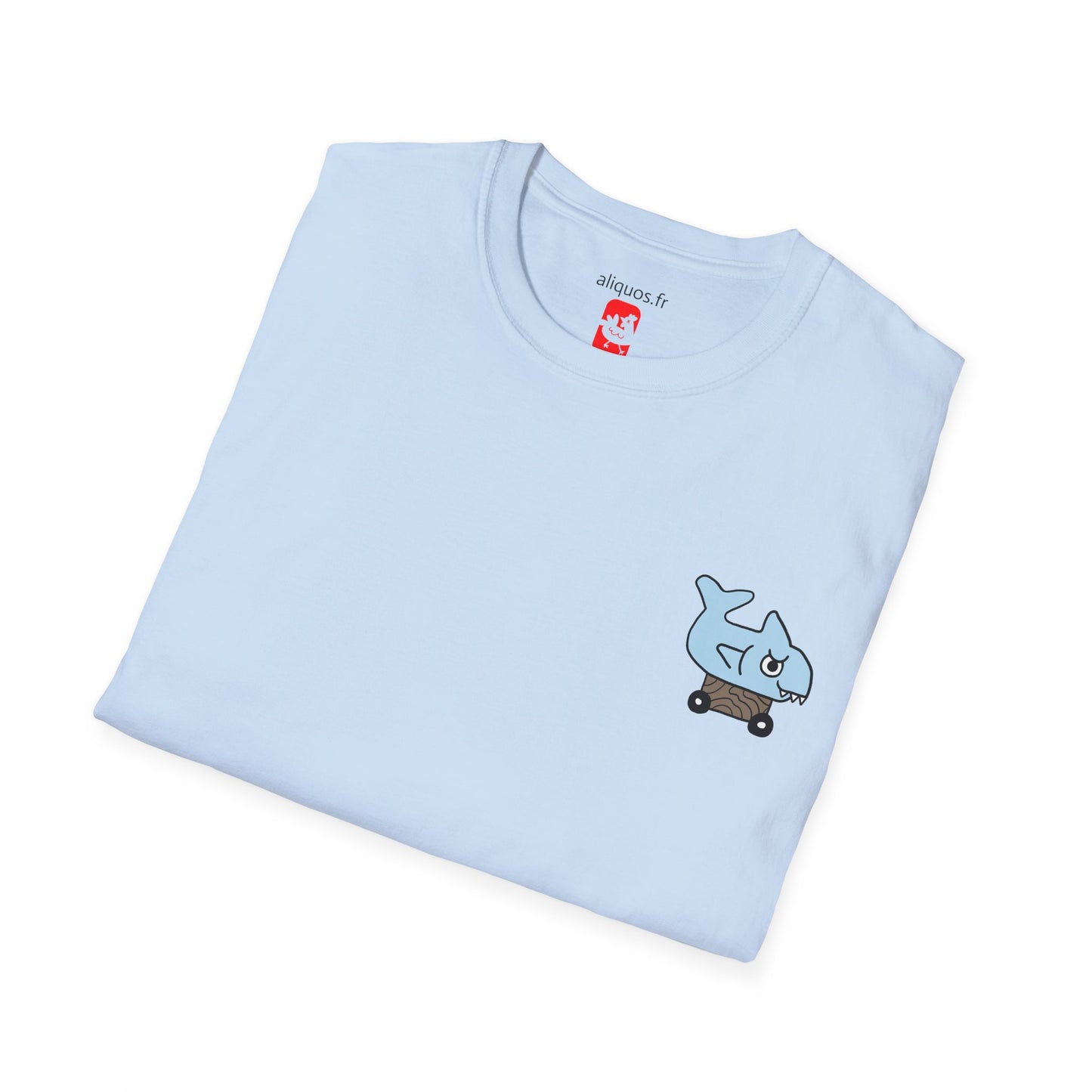 Unisex T-Shirt - Skater Boy Shark -  Aliquos
