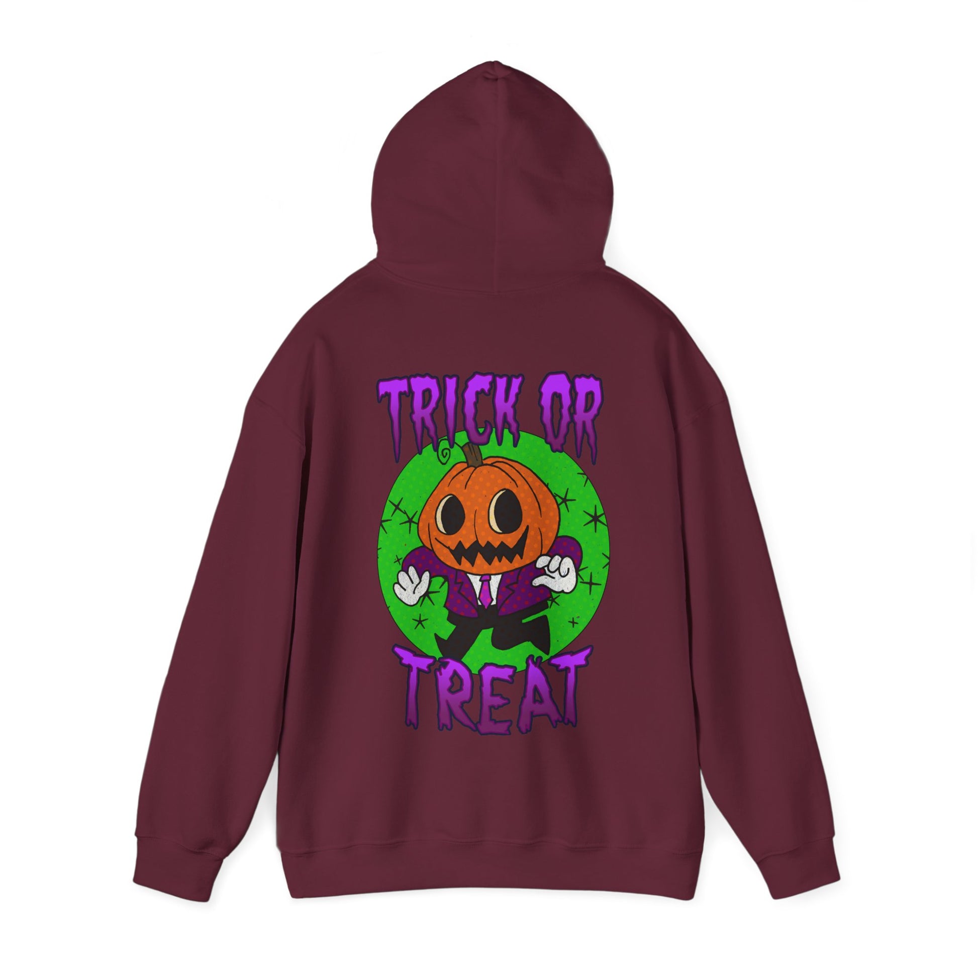 Unisex Hooded Sweatshirt -  Halloween Jack O' Lantern - ALIQUOS