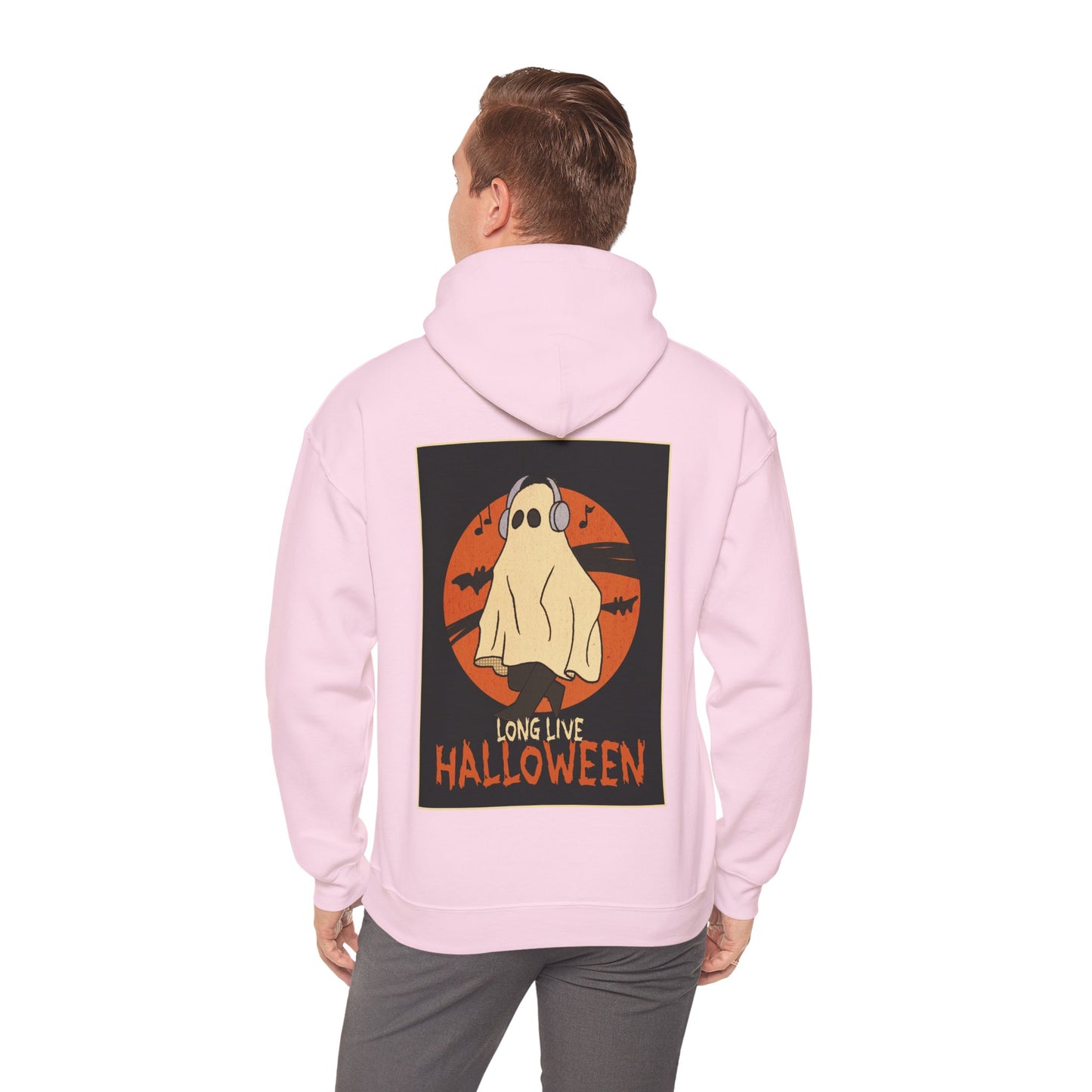 Sweat à capuche unisexe - Motif « Fantôme musical » 