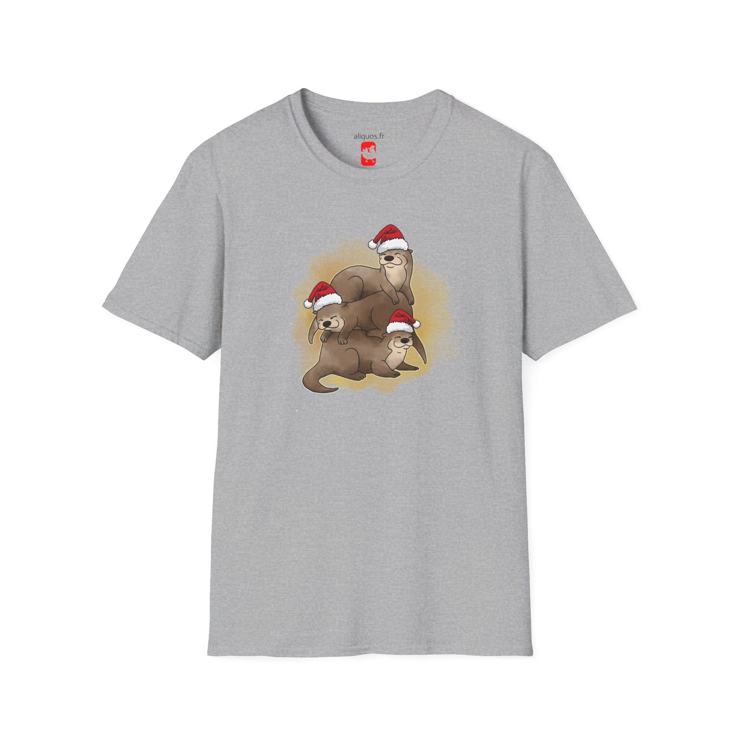 Unisex T-Shirt - Christmas Otter 12