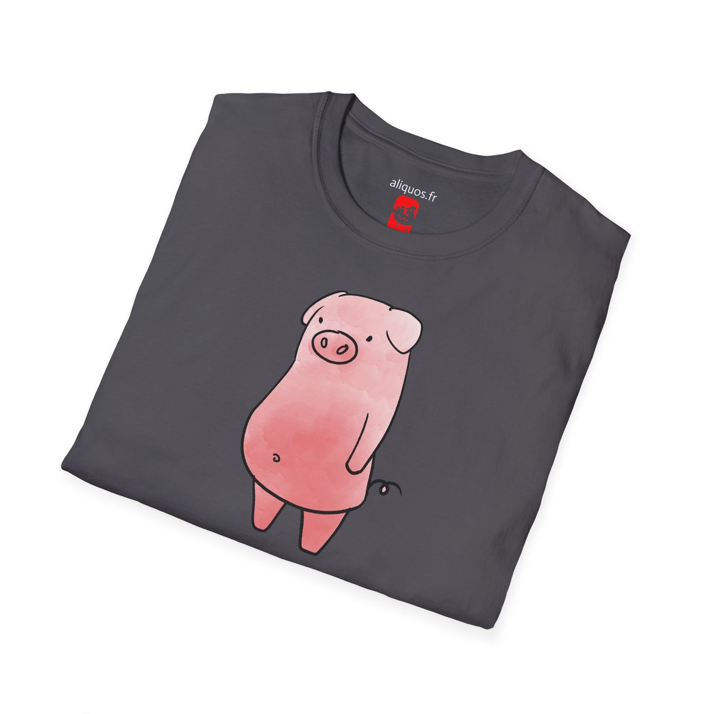 Unisex T-Shirt - Lonely Piggy -  Aliquos