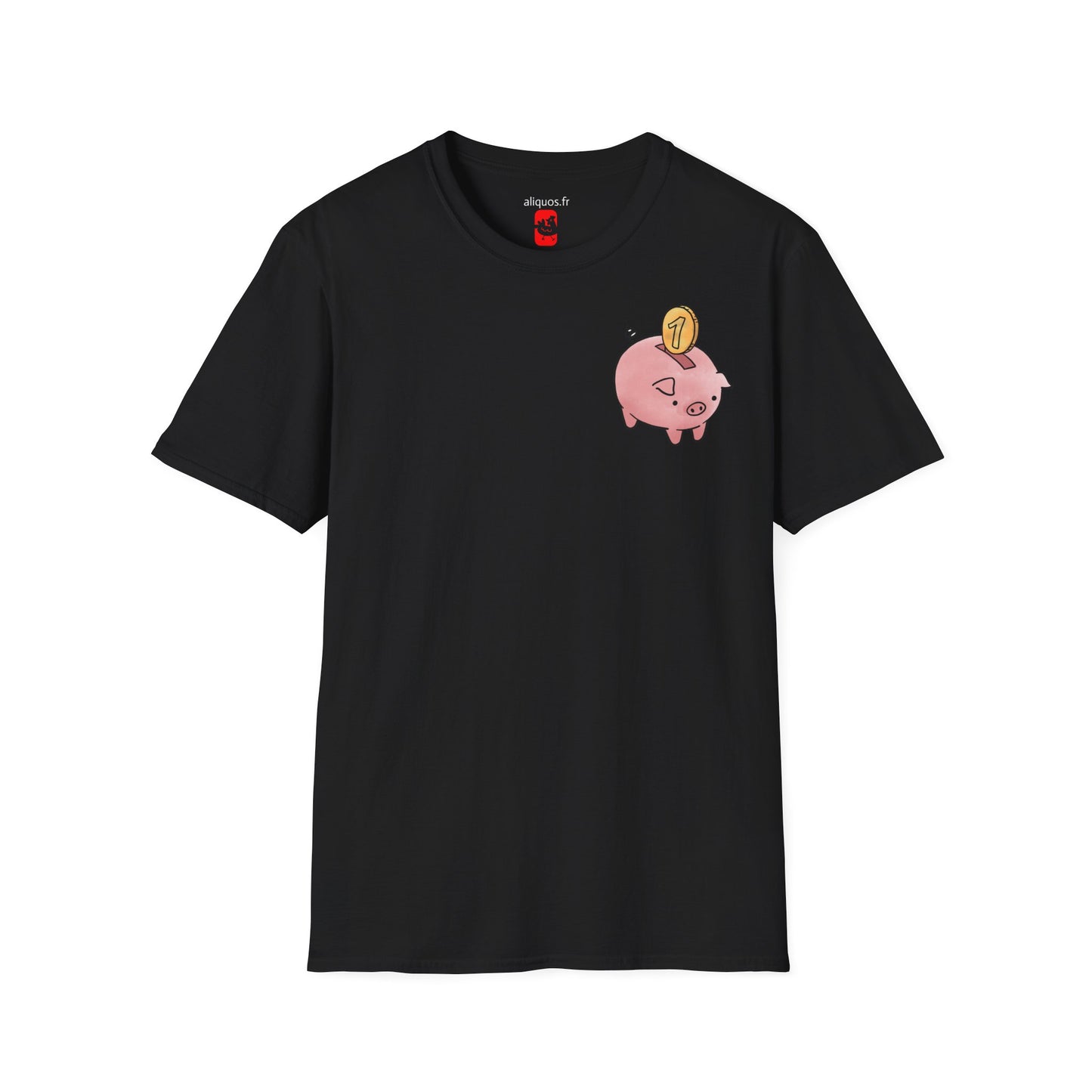 Unisex T-Shirt - Piggy Bank -  Aliquos