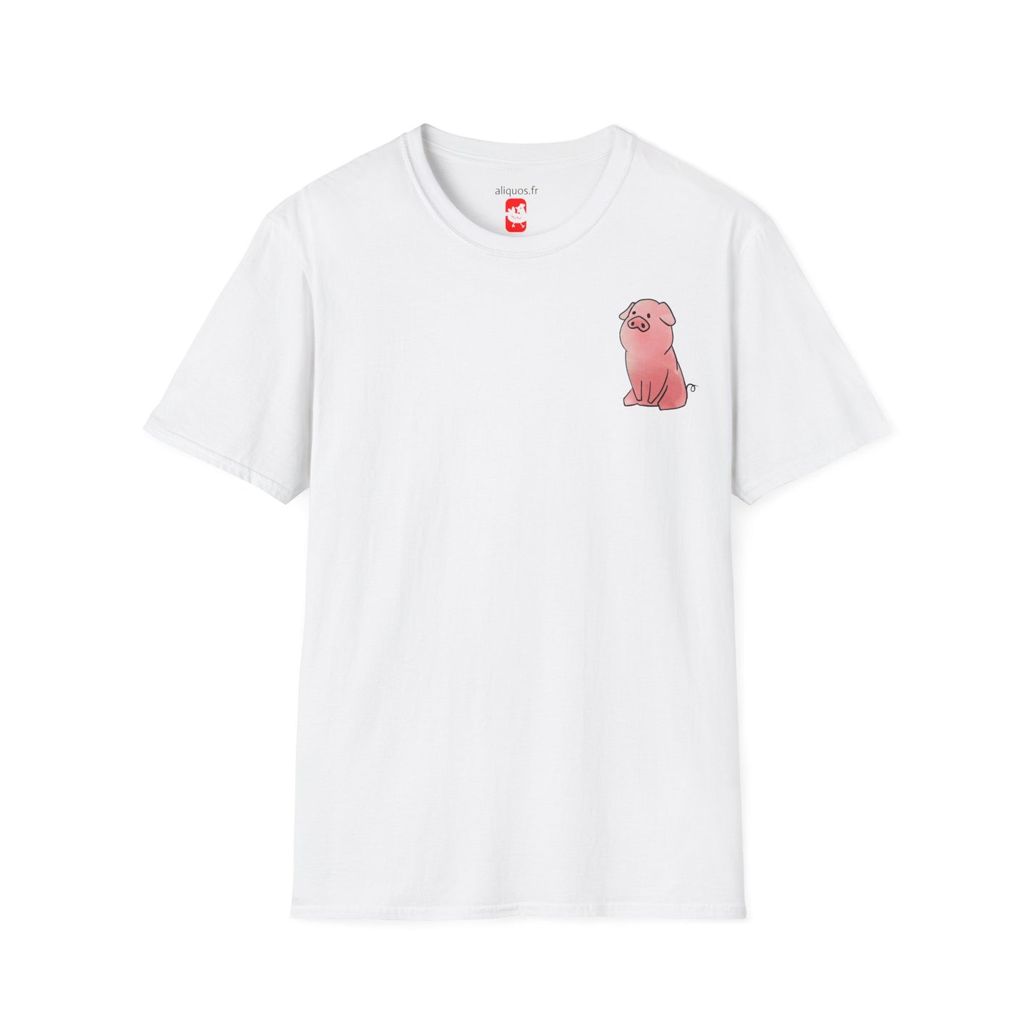 Unisex T-Shirt - Sitting Piggy -  Aliquos
