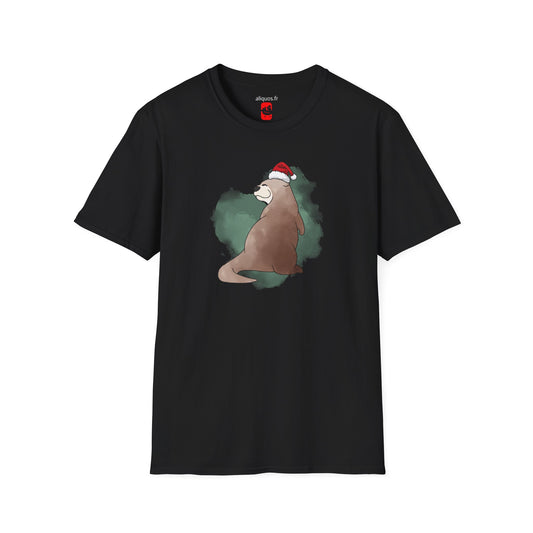 Unisex T-Shirt - Christmas Otter 15