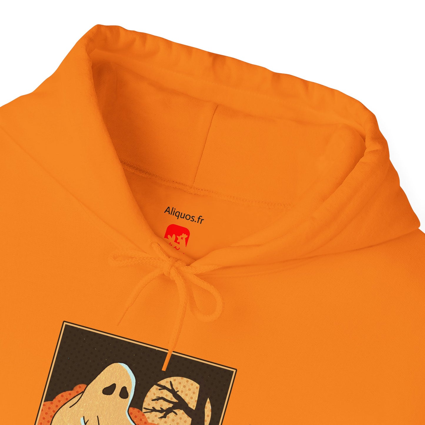 Unisex Hooded Sweatshirt -  'Dogs Won't Ghost You' - ALIQUOS