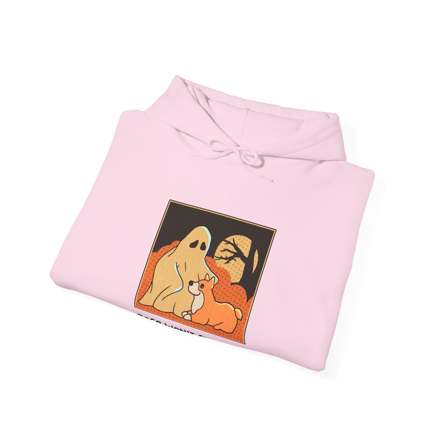 Unisex Hooded Sweatshirt -  'Dogs Won't Ghost You' - ALIQUOS