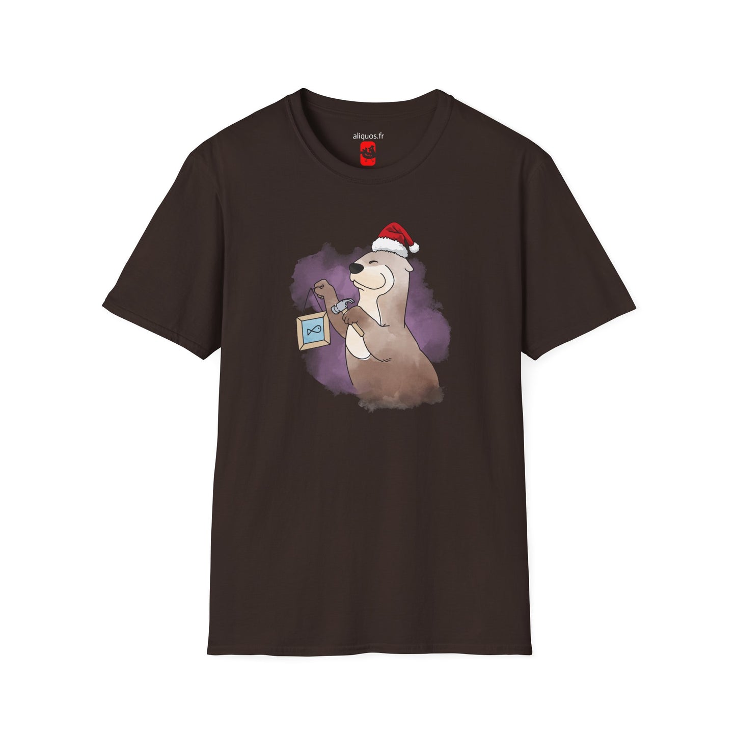 Unisex T-Shirt - Christmas Otter 14