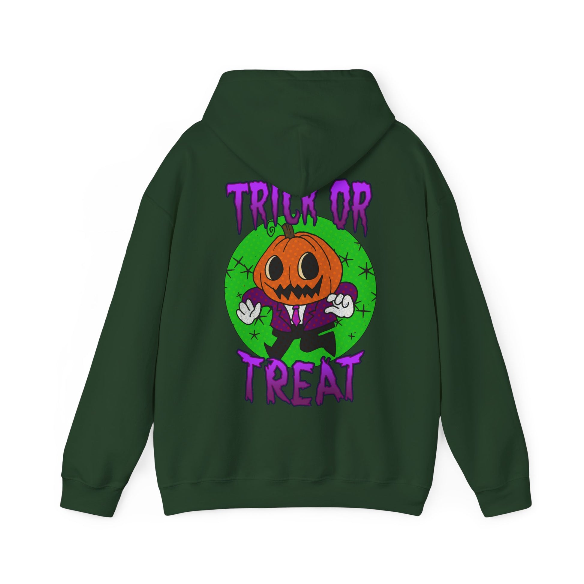 Unisex Hooded Sweatshirt -  Halloween Jack O' Lantern - ALIQUOS