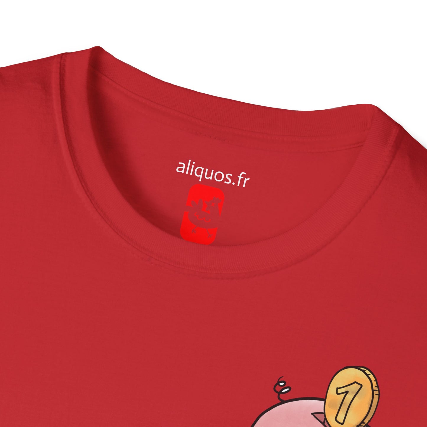 Unisex T-Shirt - Piggy Bank -  Aliquos