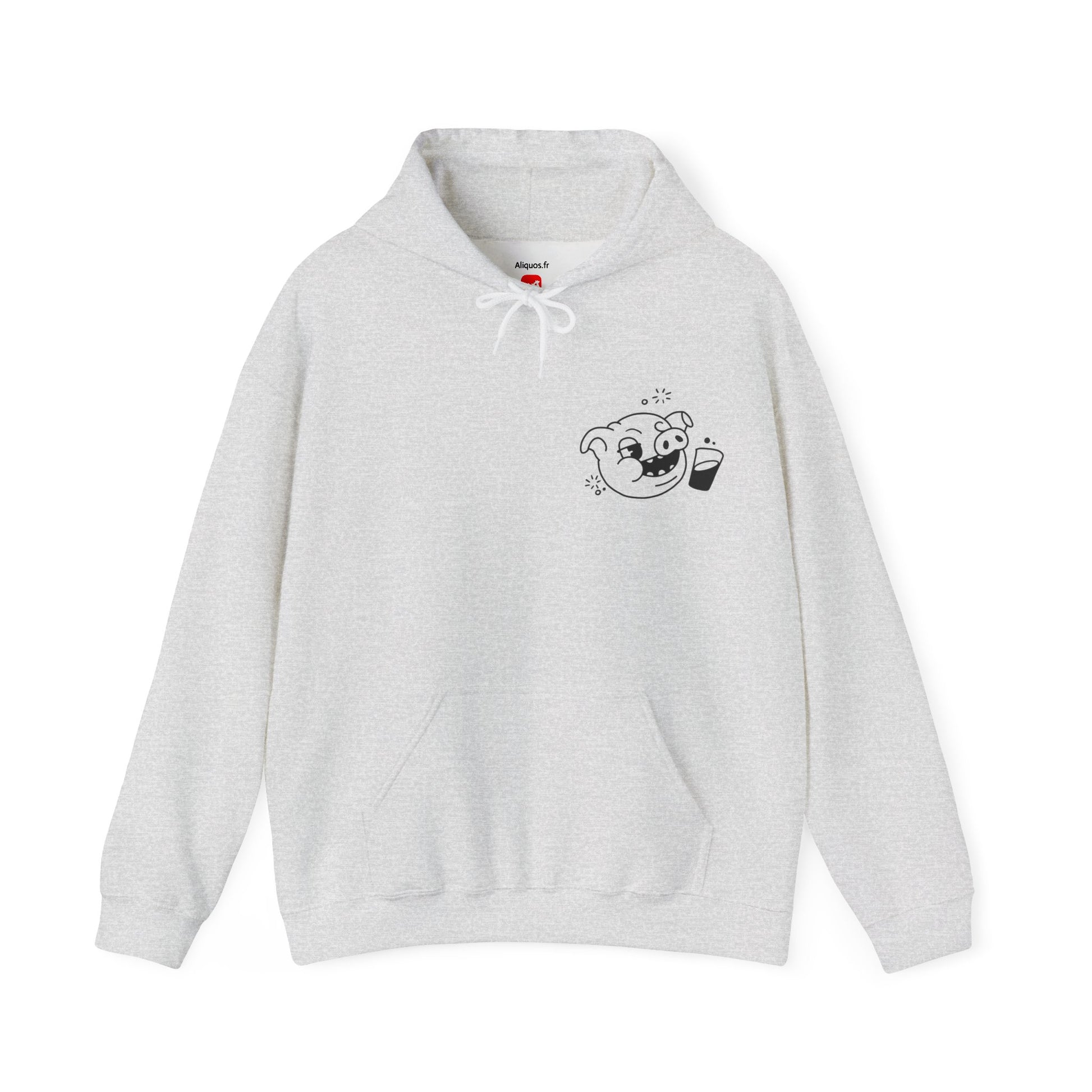 Drunken Piggy Unisex Hooded Sweatshirt - ALIQUOS