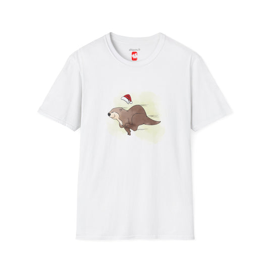 Unisex T-Shirt - Christmas Otter 17