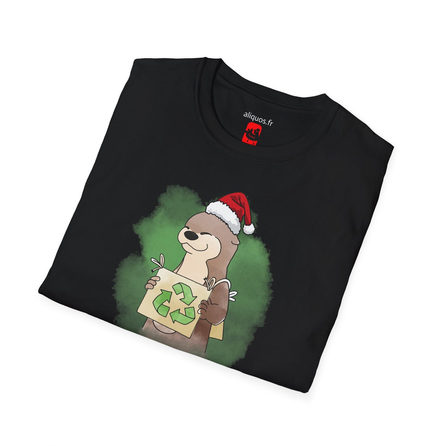 Unisex T-Shirt - Christmas Otter 5