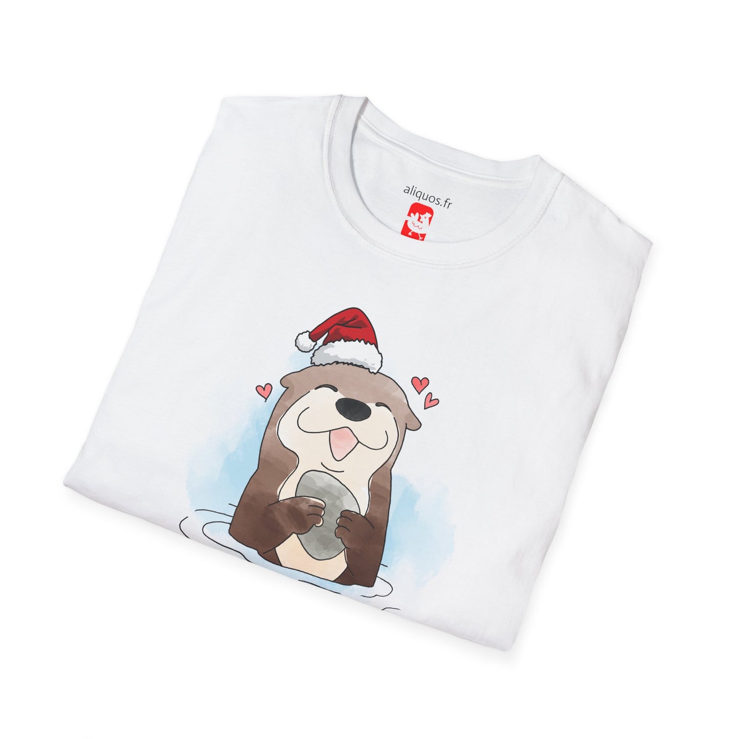 Unisex T-Shirt - Christmas Otter 16