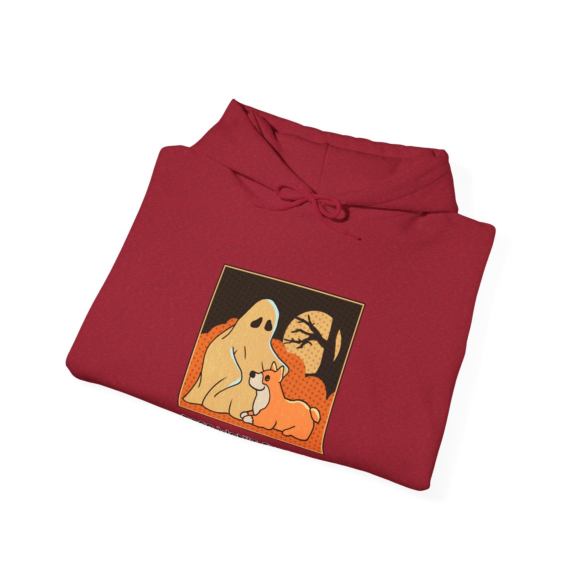 Unisex Hooded Sweatshirt -  'Dogs Won't Ghost You' - ALIQUOS