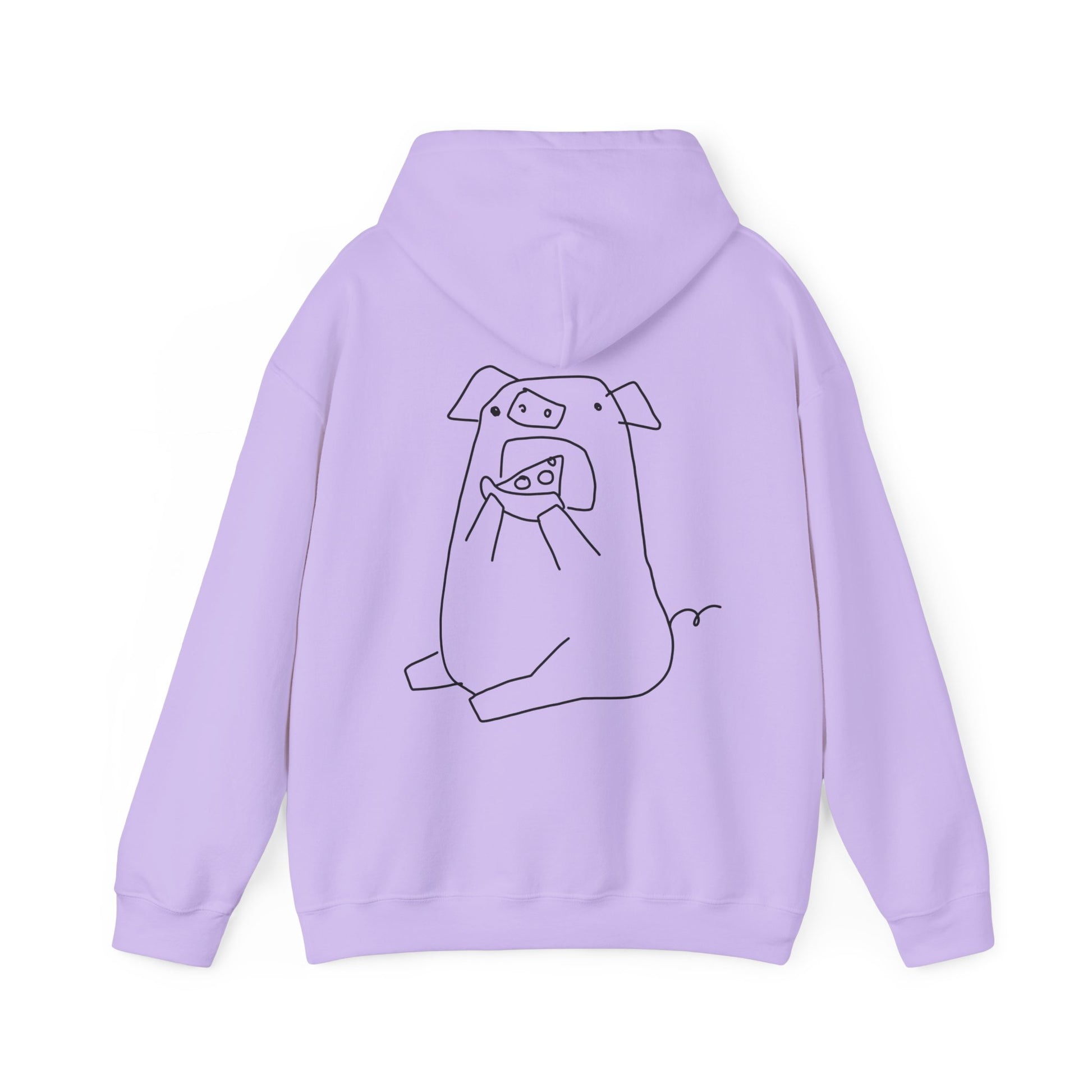 Pizza Piggy Unisex Hooded Sweatshirt - ALIQUOS