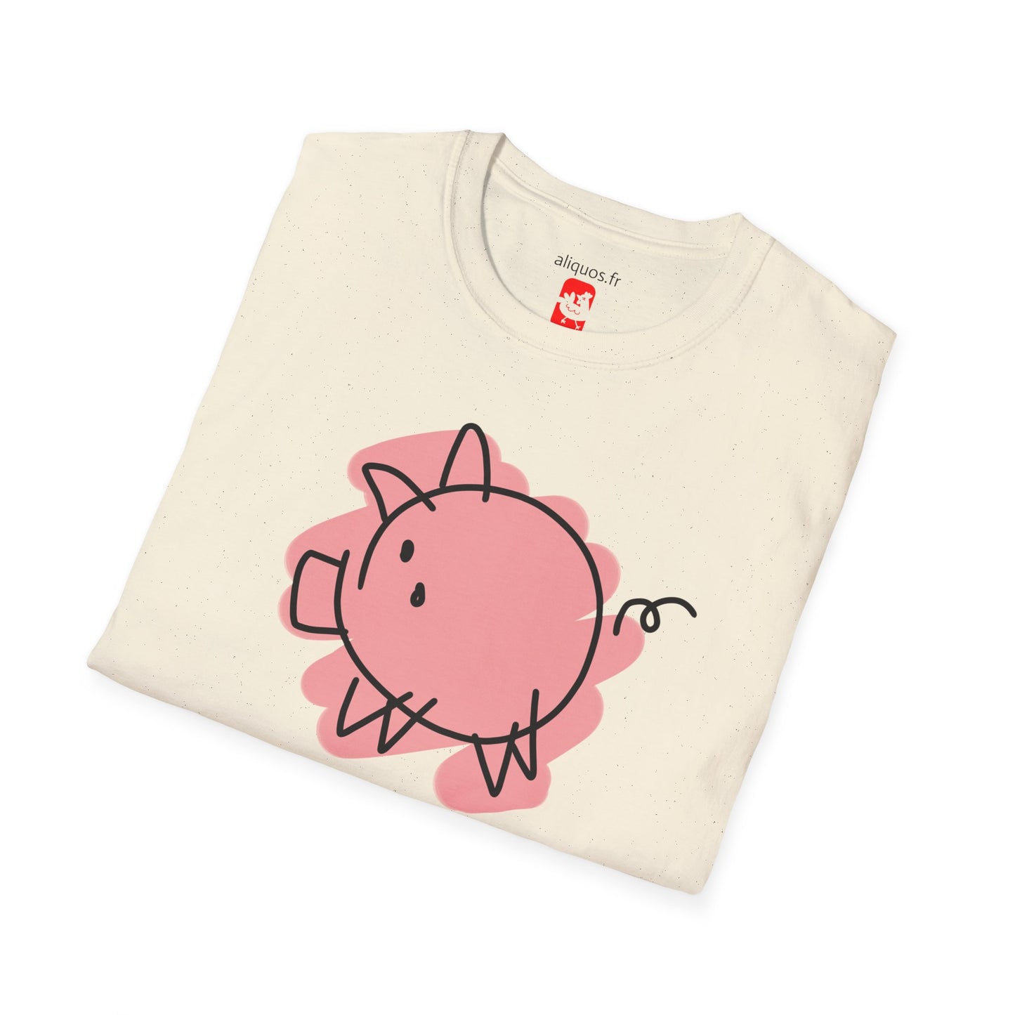 Unisex T-Shirt - Circle Piggy -  Aliquos