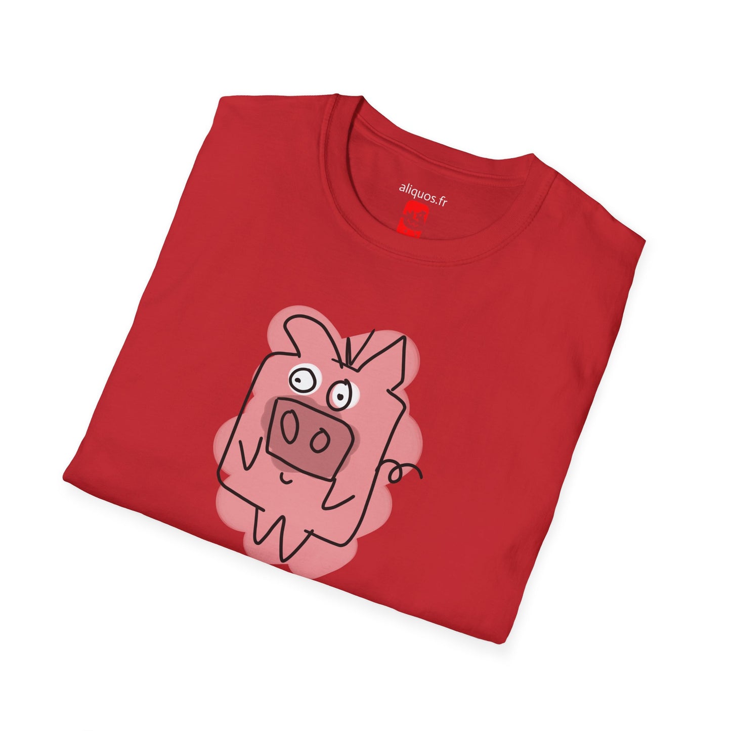 Unisex T-Shirt - Boxxy Piggy -  Aliquos
