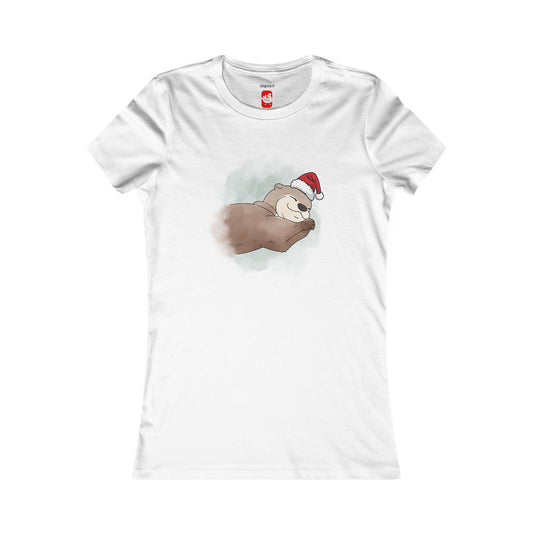 Damen T-Shirt - Weihnachtsotter 18 