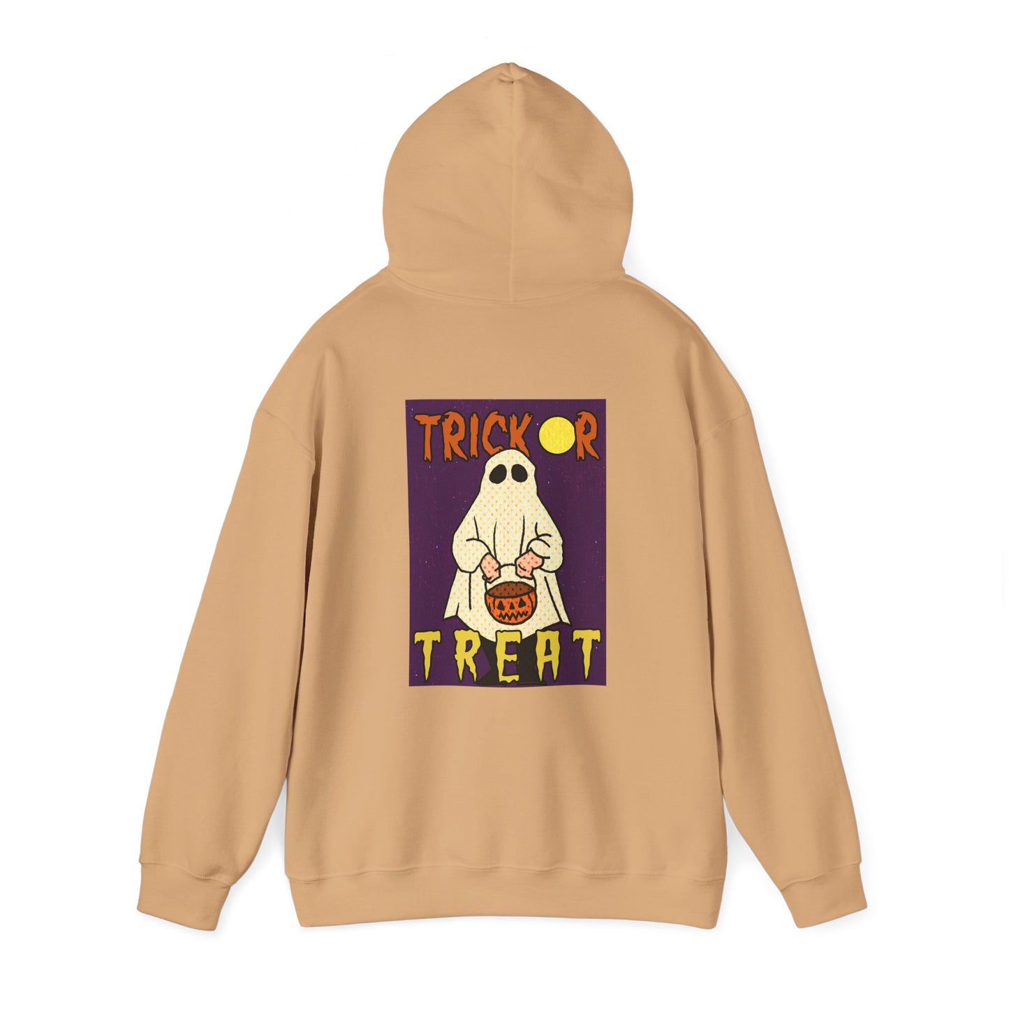Sweat à capuche unisexe - Motif « Trick or Treat Ghost » 