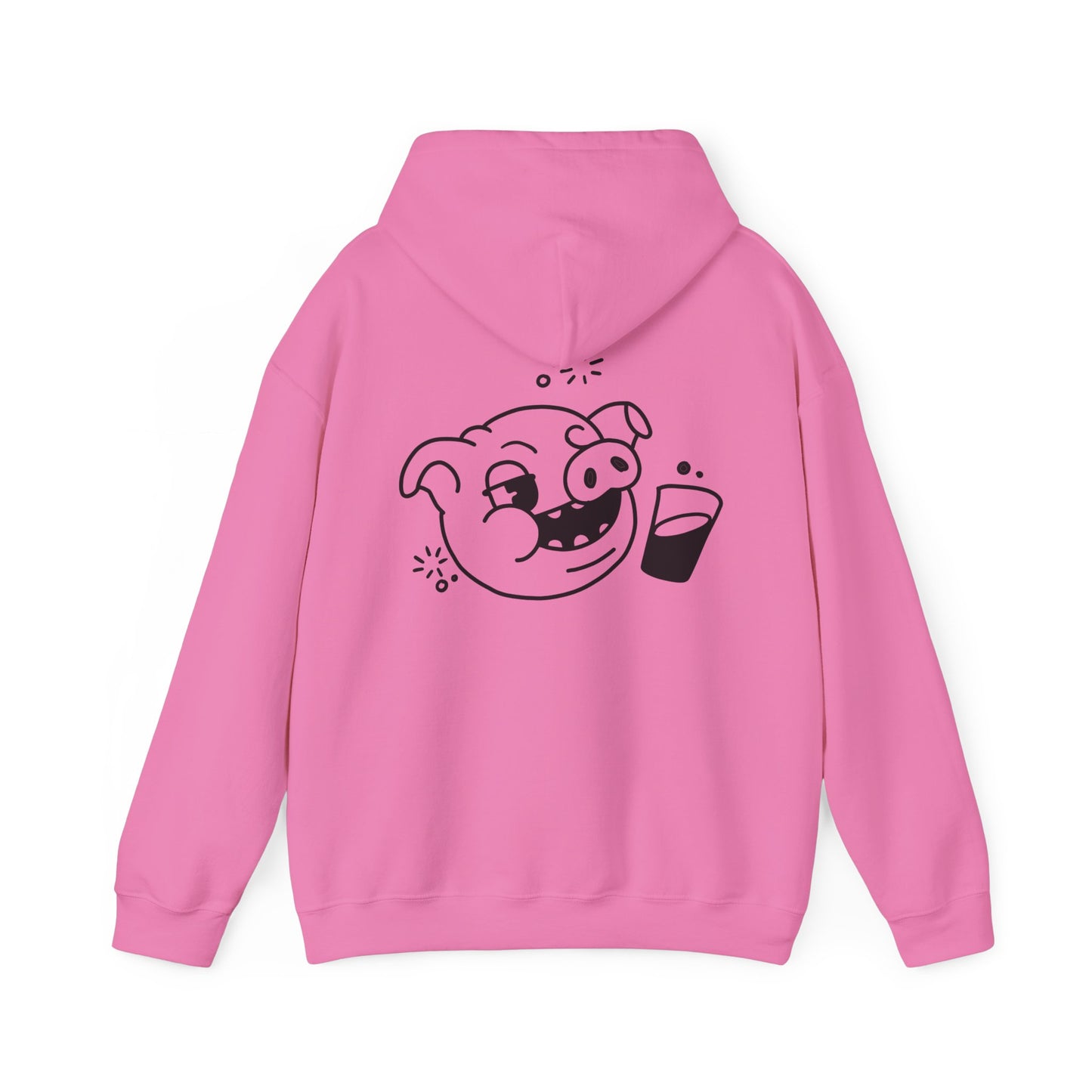 Drunken Piggy Unisex Hooded Sweatshirt - ALIQUOS